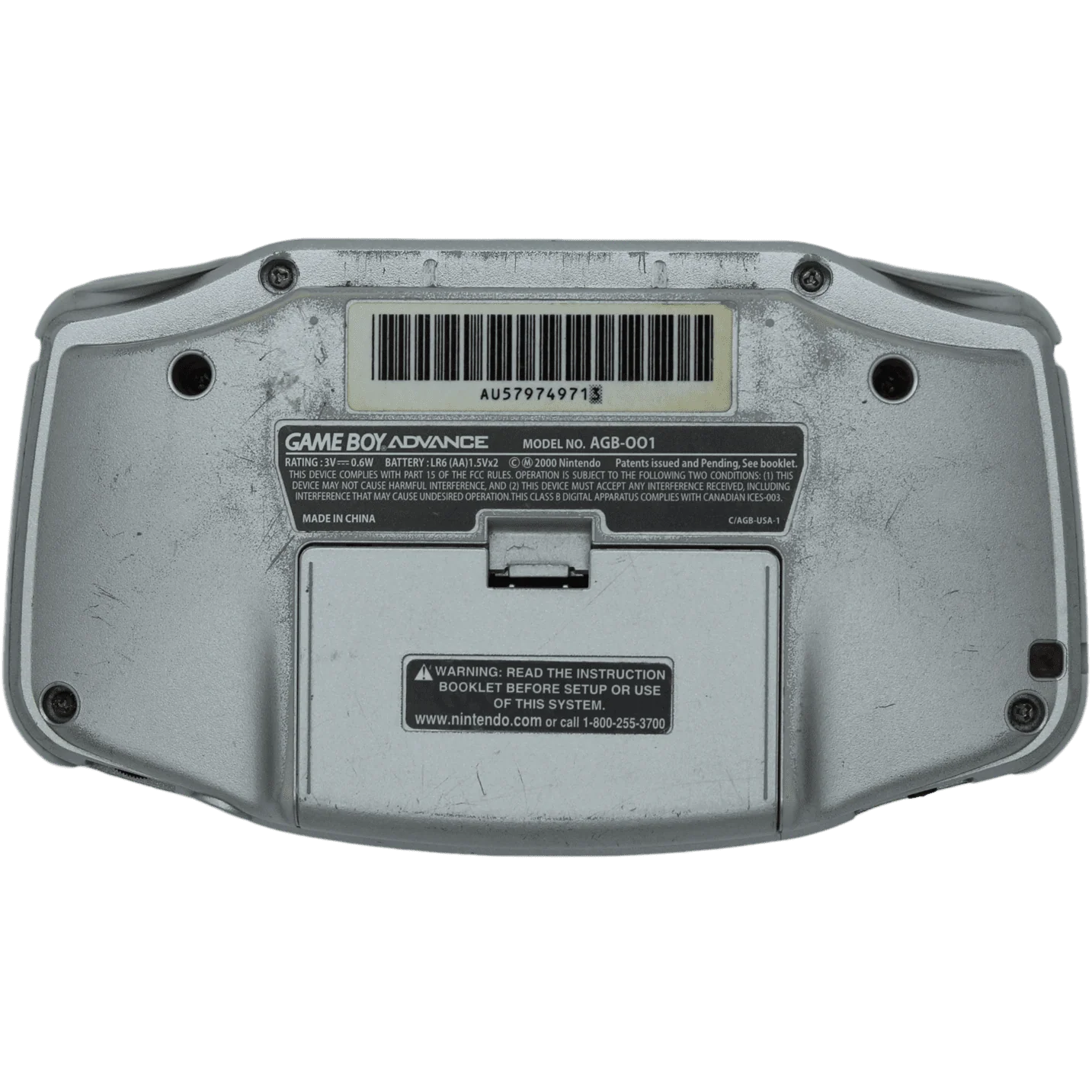 Game Boy Advance Silver - Image 2