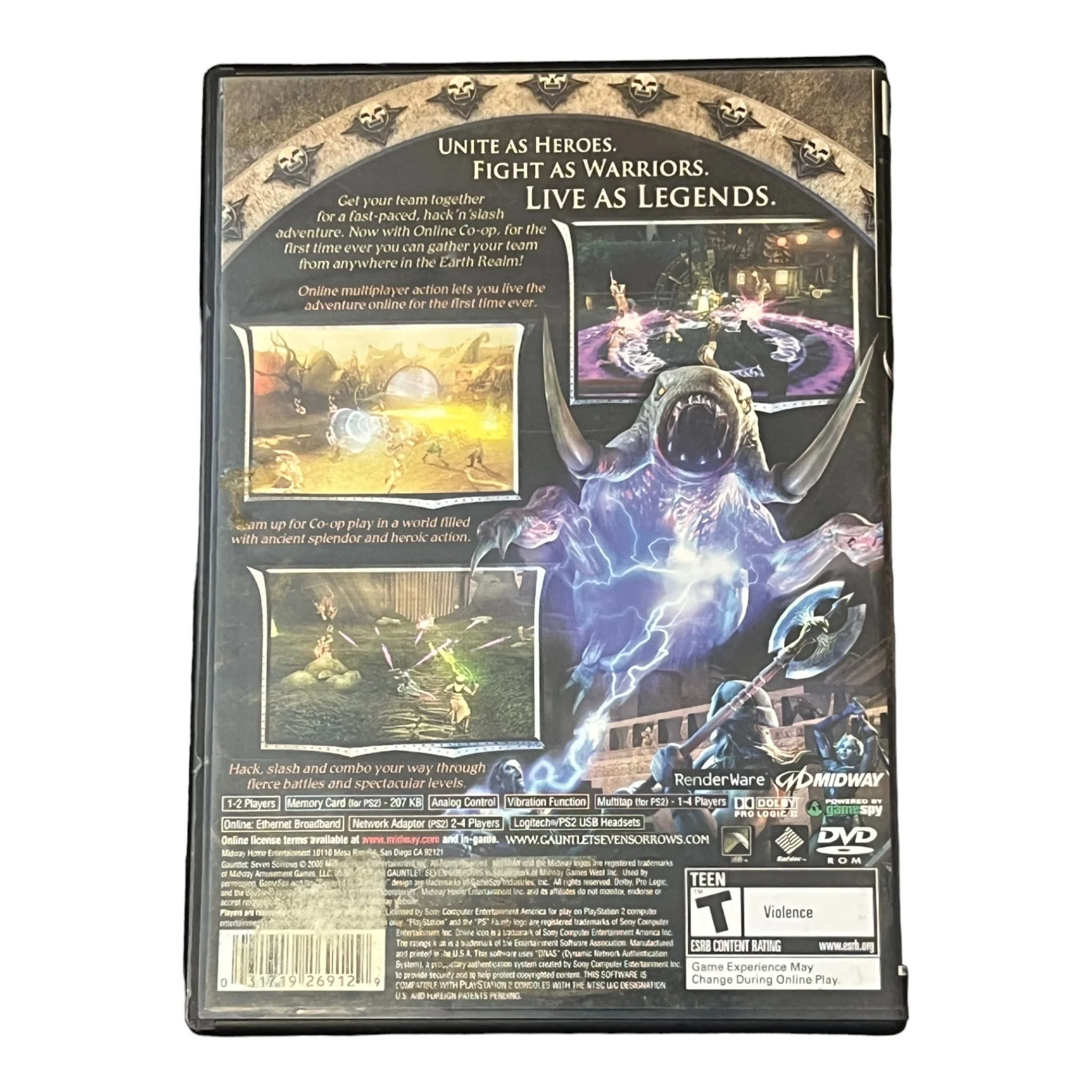 Gauntlet Seven Sorrows (PS2) - Image 2
