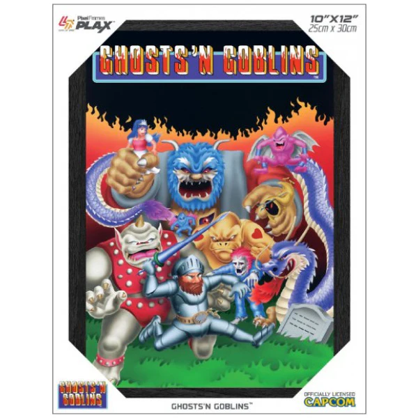 Ghosts'N Goblins 3D Pixel Frame