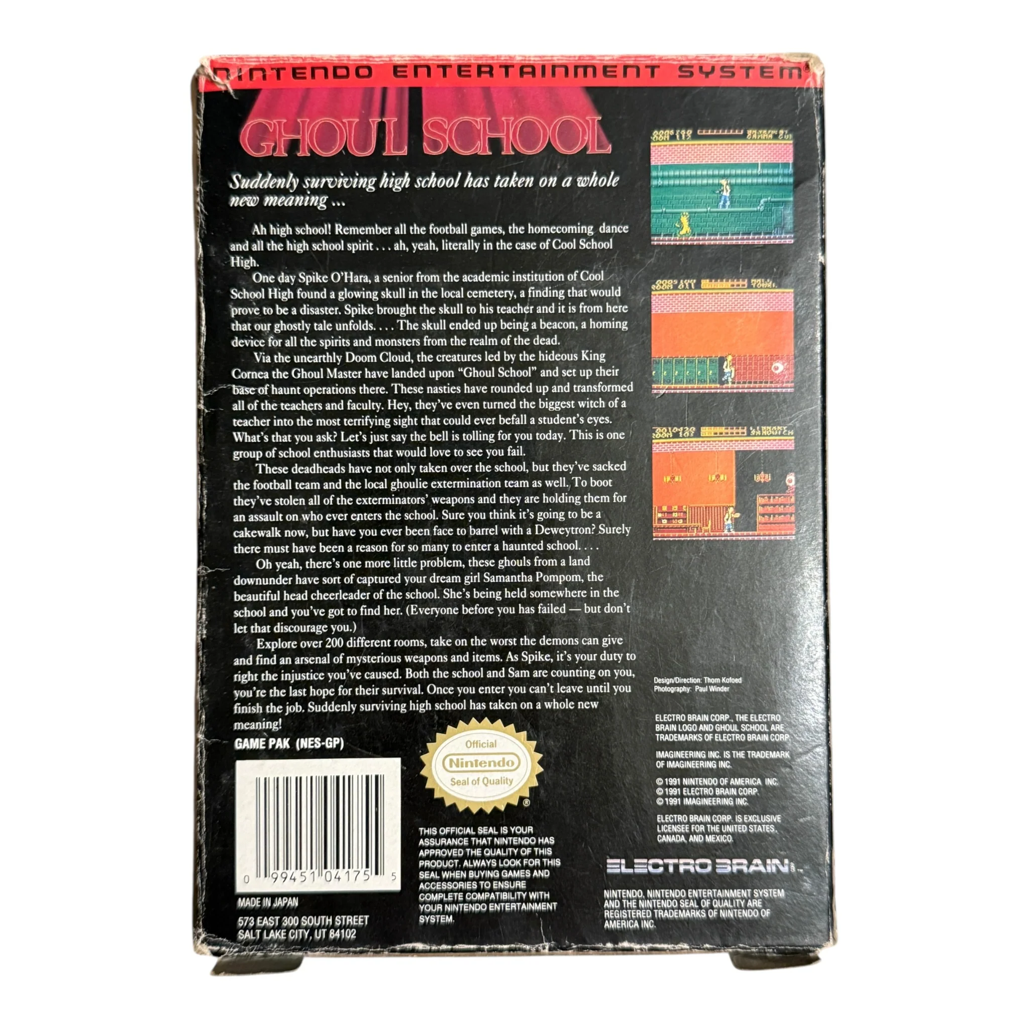Ghoul School (NES) - Image 2