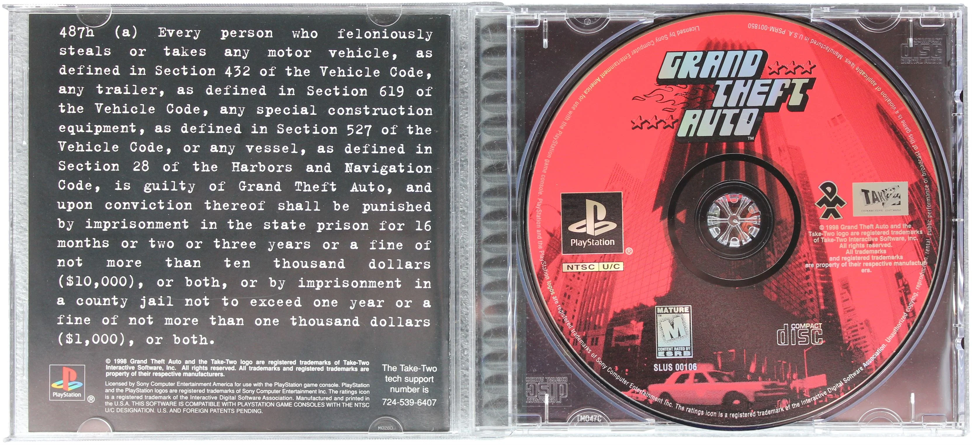 Grand Theft Auto (PS1) - Image 3
