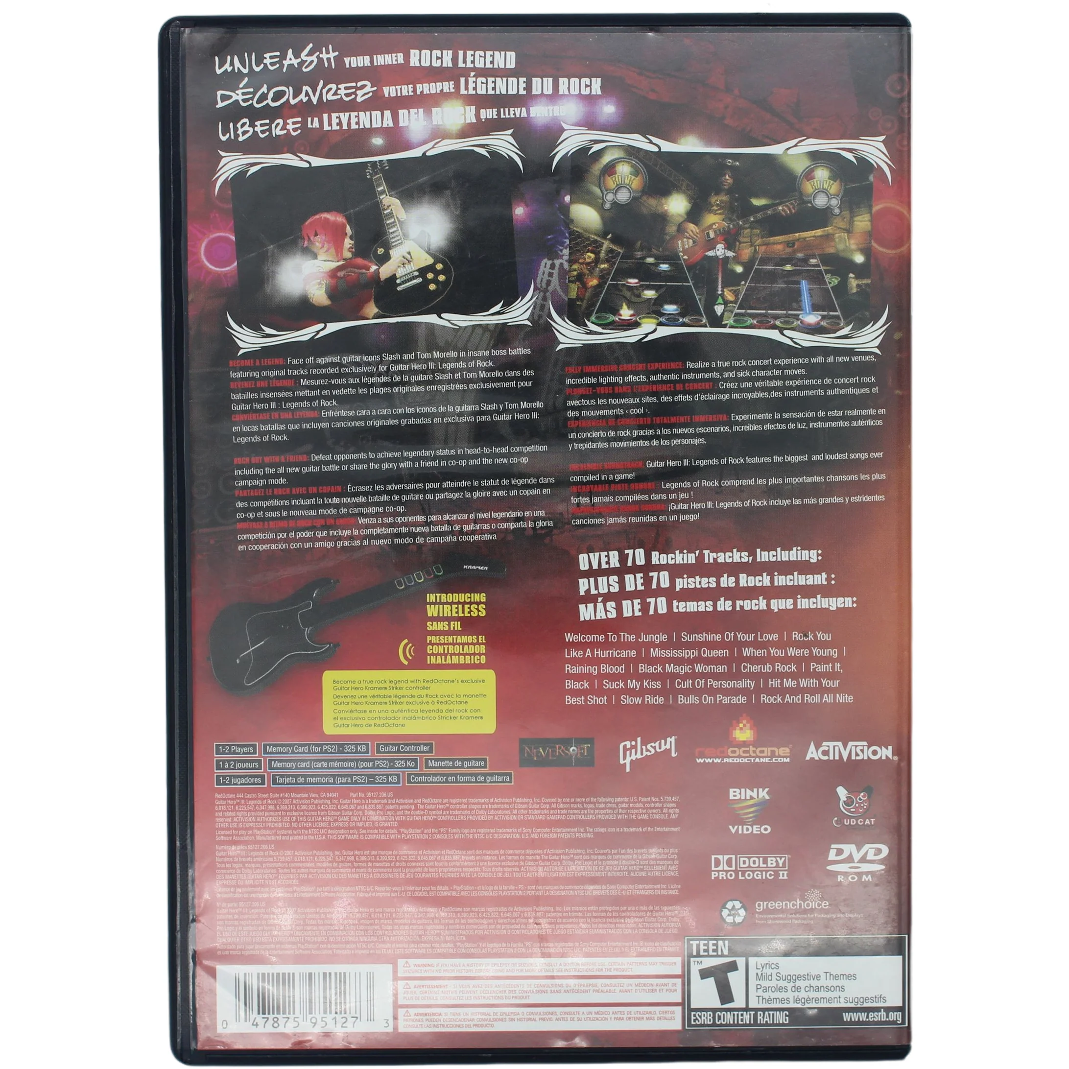 Guitar Hero III: Legends Of Rock (PS2) - Image 2