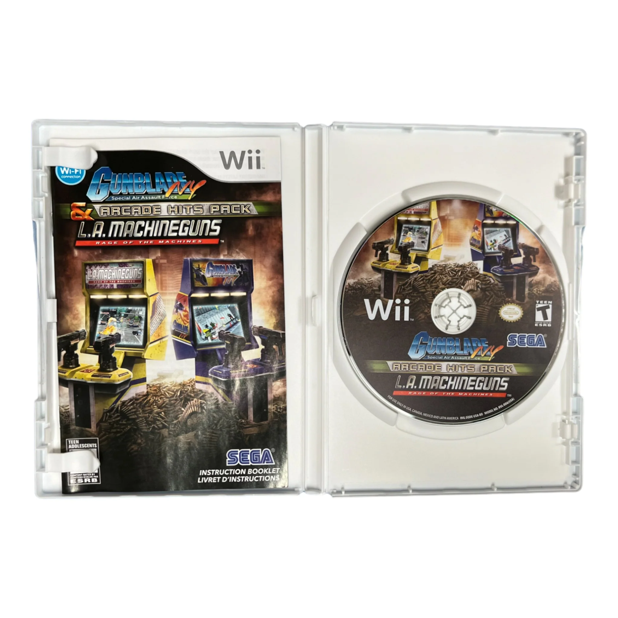 Gunblade NY & LA Machineguns Arcade Hits Pack (Wii) - Image 3