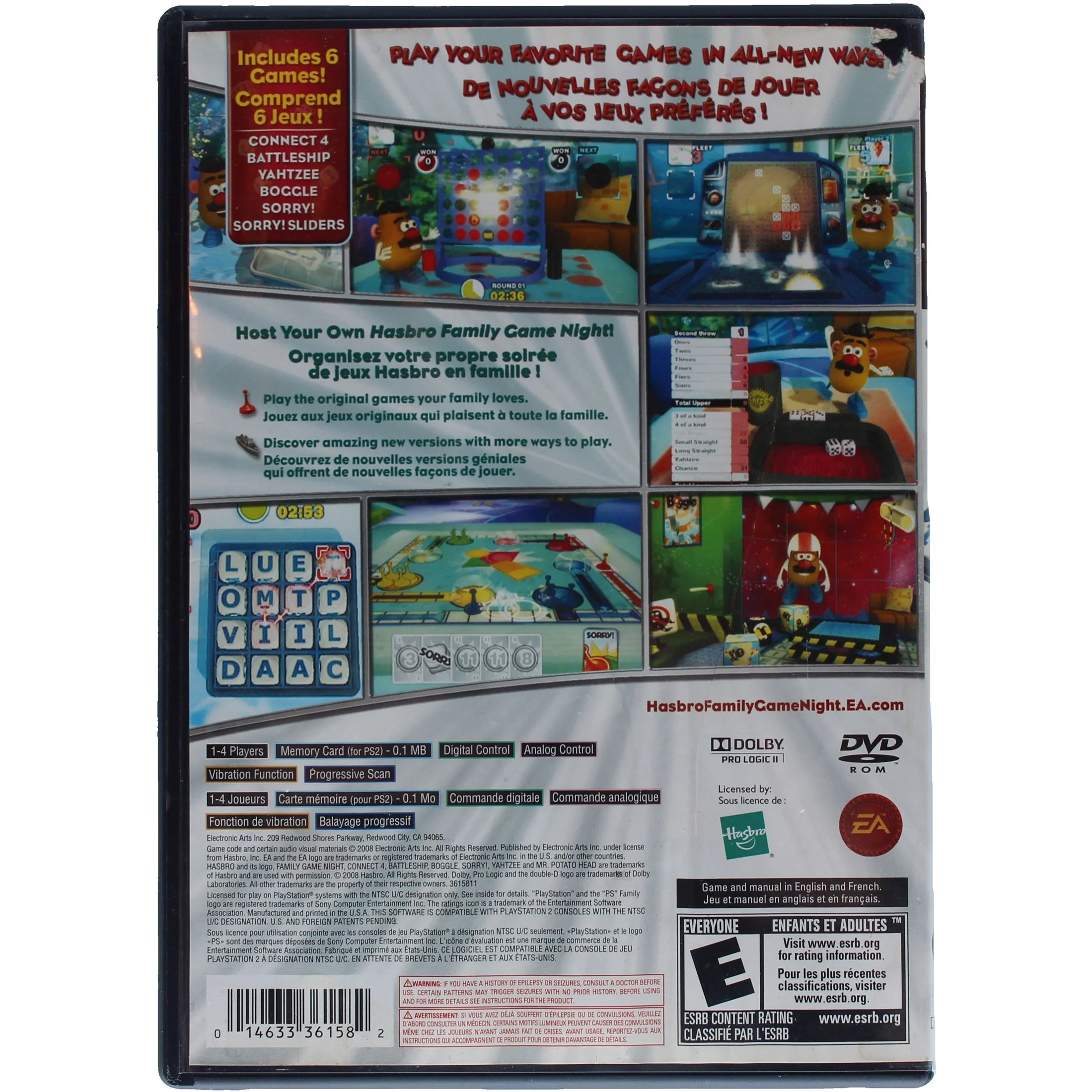 Hasbro Family Game Night (PS2) - Image 5