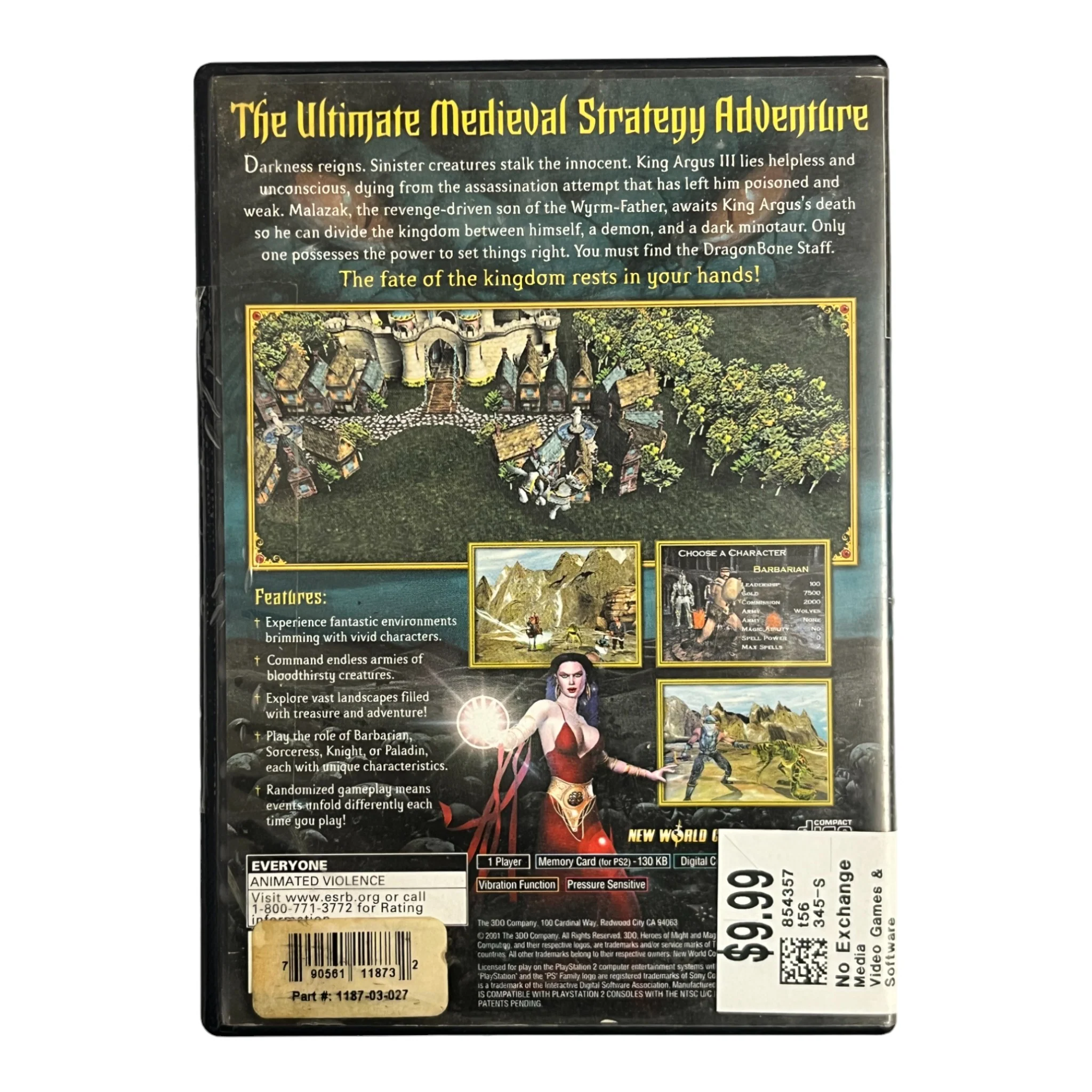 Heroes Of Might And Magic (PS2) - Image 2