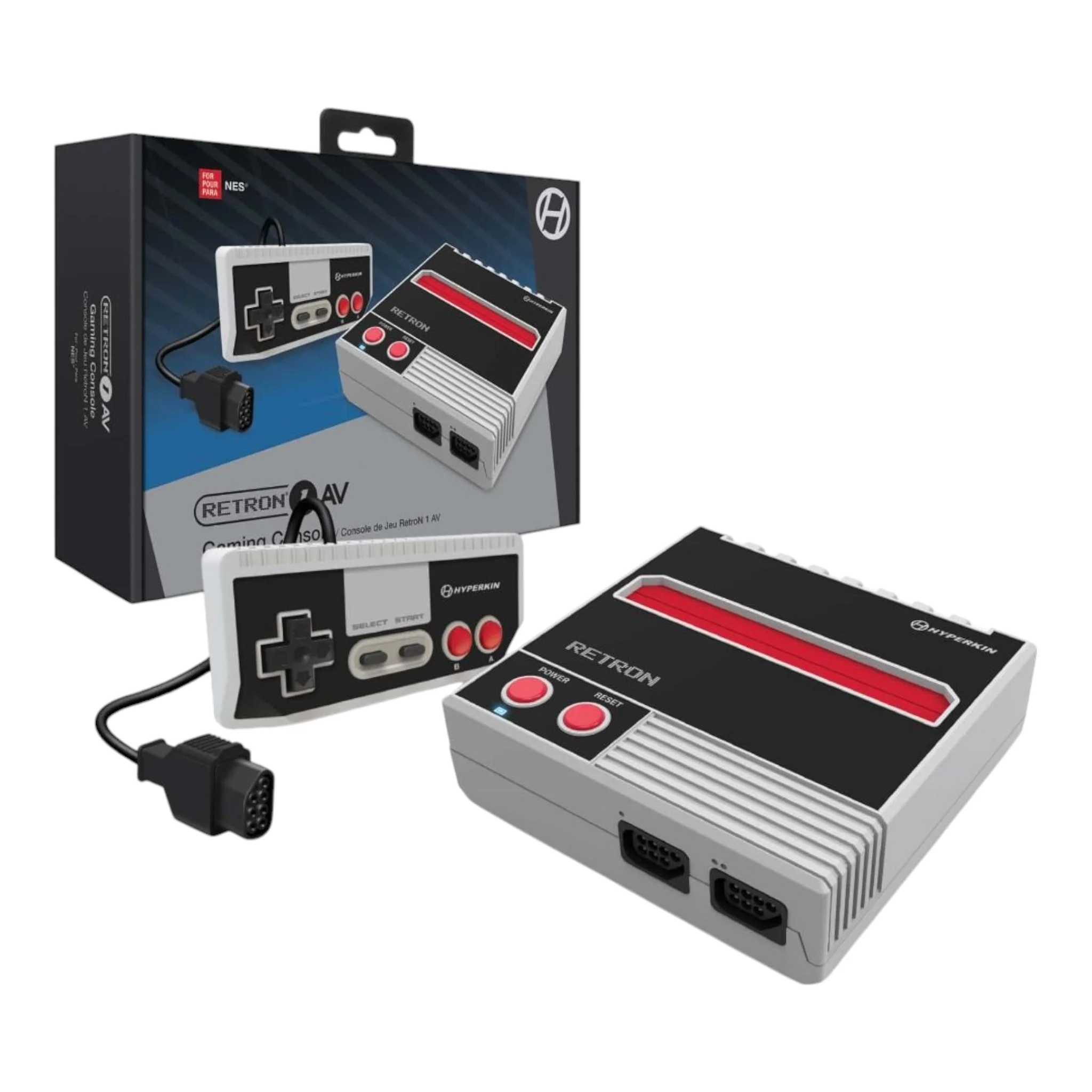 RetroN 1 AVGaming Console for NES - Gray