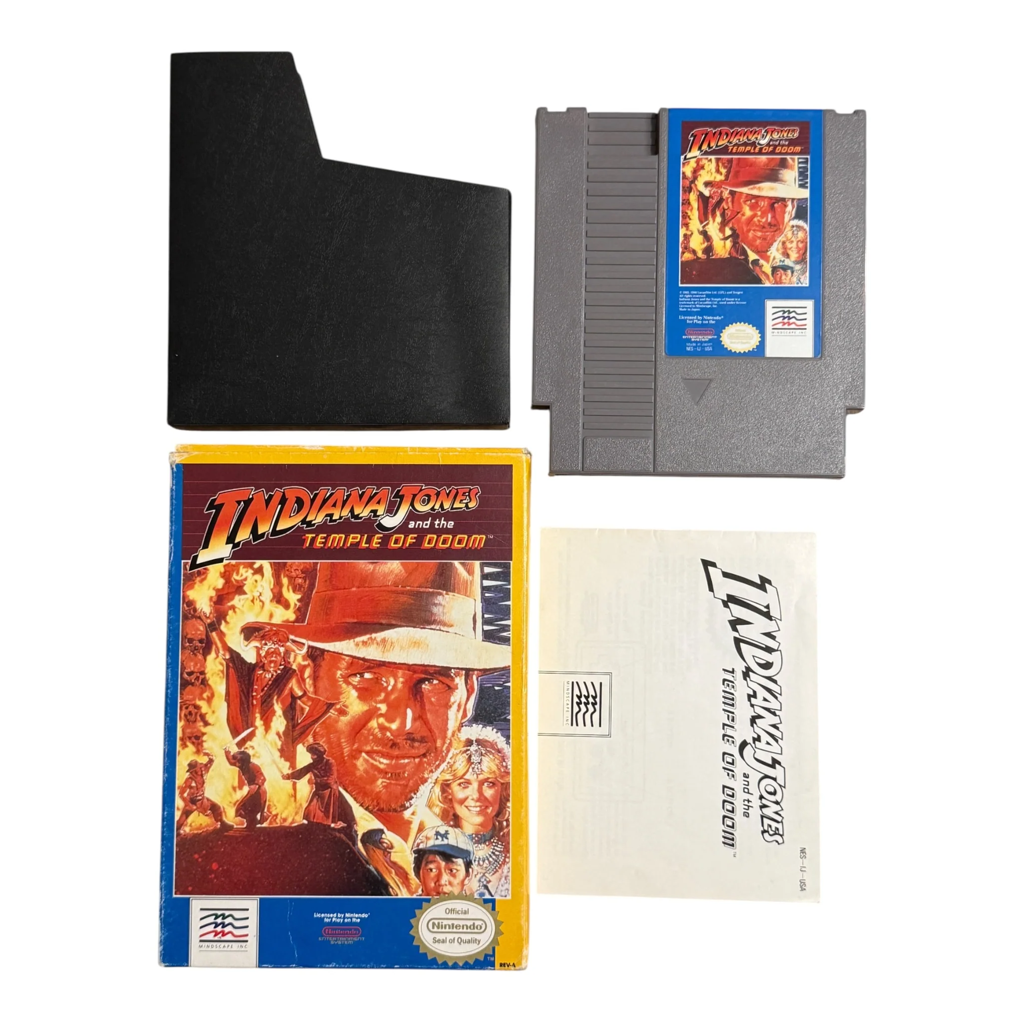 Indiana Jones And The Temple of Doom (NES) - Image 3