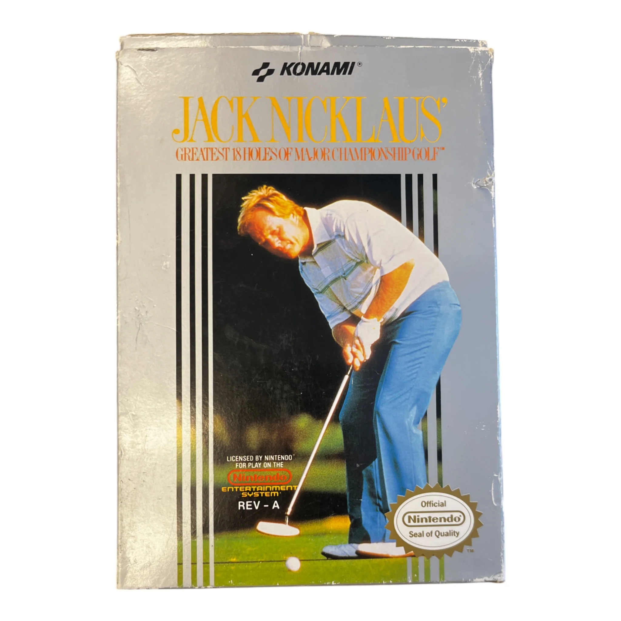 Jack Nicklaus' Greatest 18 Holes Of Major Championship Golf (NES)