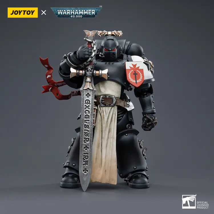 JOYTOY - Black Templars The Emperors Champion Rolantus (PRE-ORDER RELEASES JUNE)