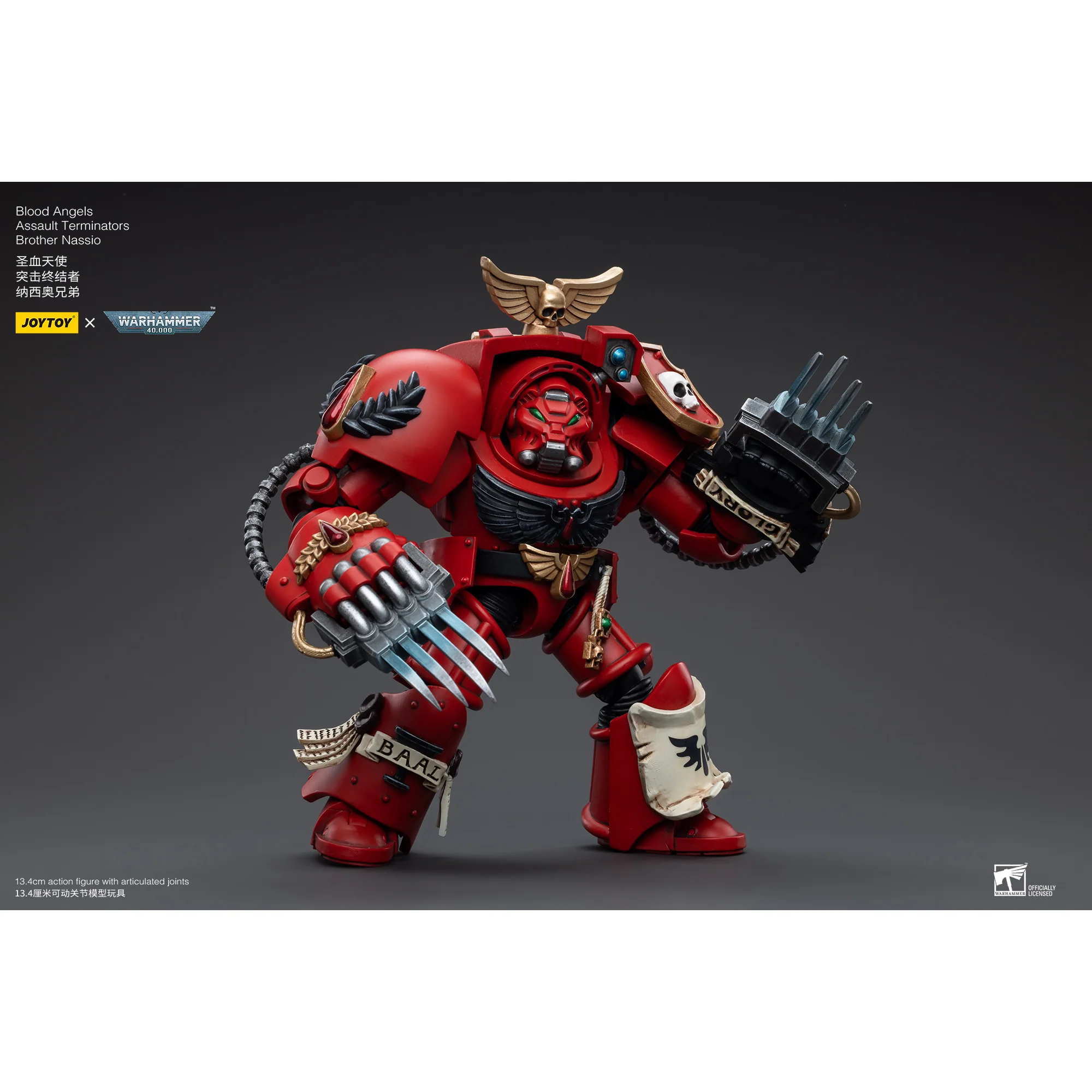 JOYTOY - Blood Angels Assault Terminators Brother Nassio - Image 2