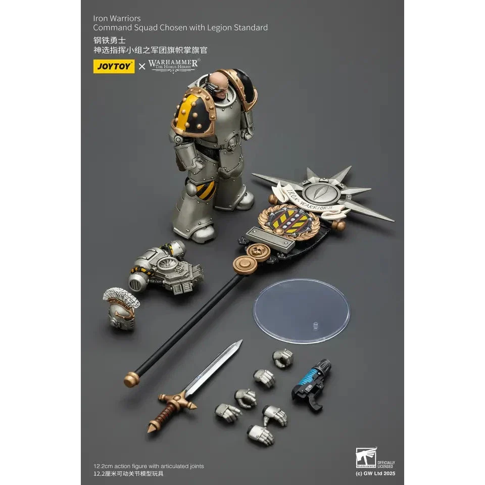 JOYTOY - Iron Warriors Command Squad Chosen with Legion Standard - Image 2
