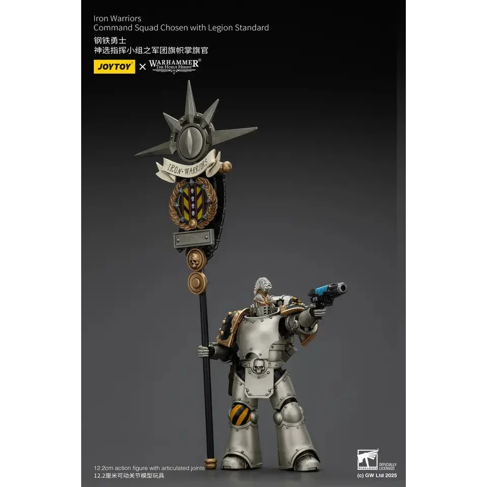 JOYTOY - Iron Warriors Command Squad Chosen with Legion Standard - Image 5