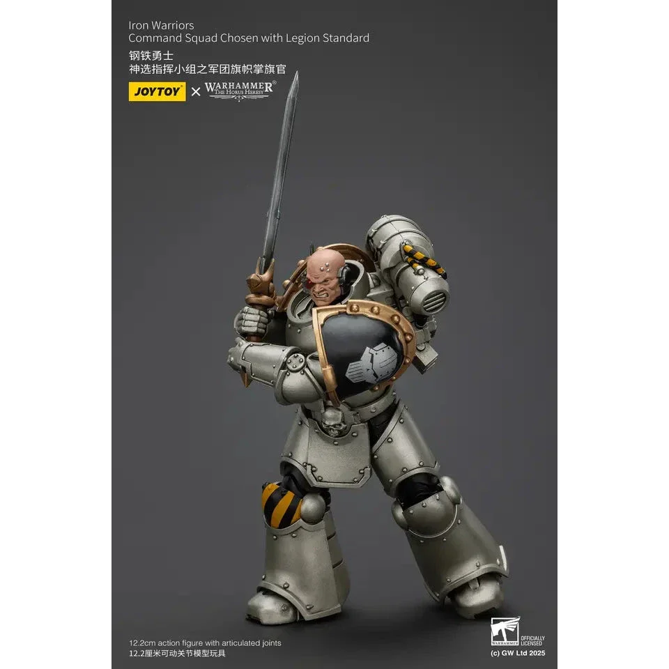 JOYTOY - Iron Warriors Command Squad Chosen with Legion Standard - Image 7