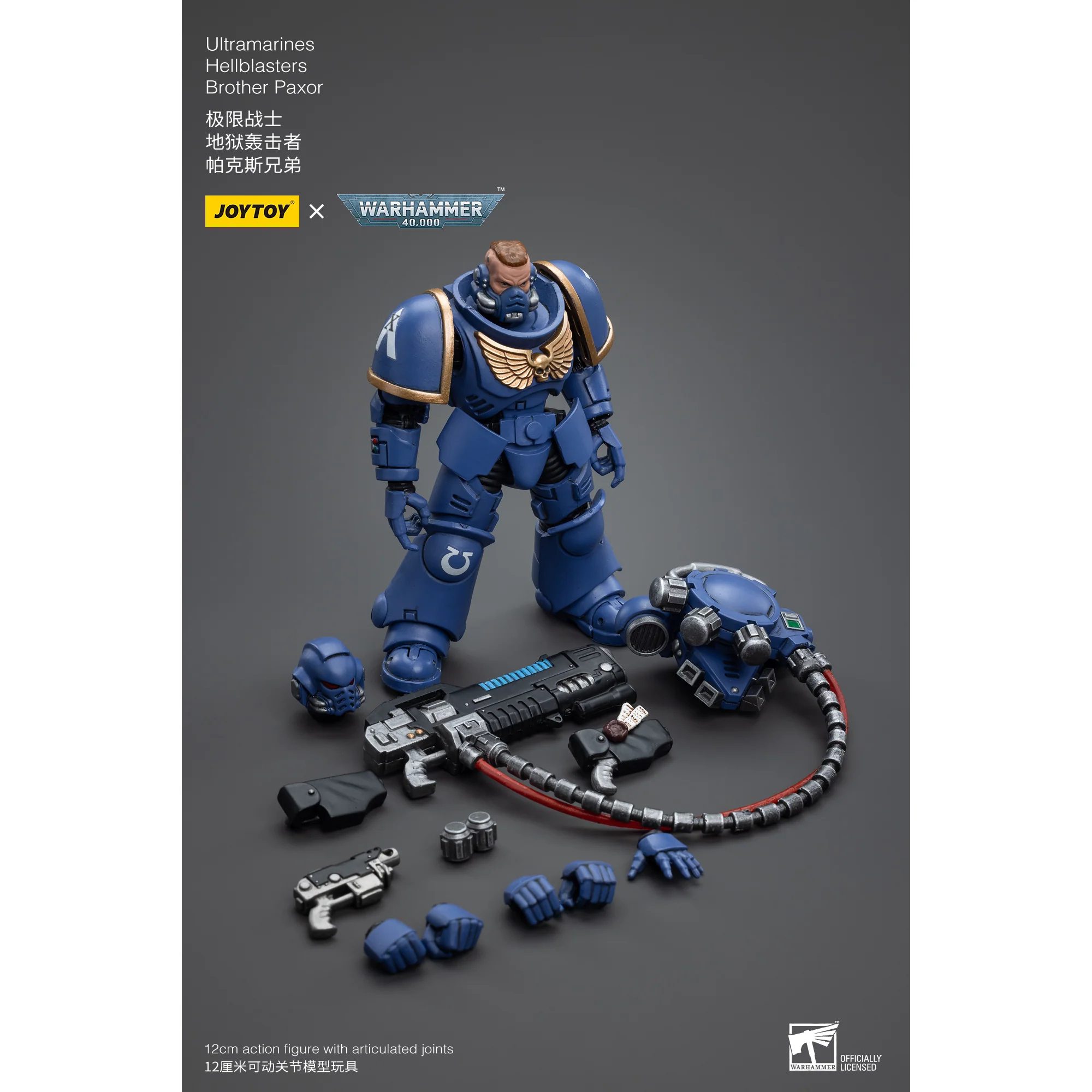 JOYTOY - Ultramarines Hellblasters Brother Paxor