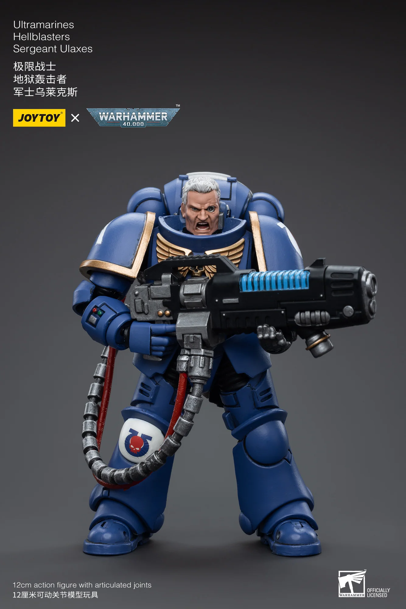 JOYTOY - Ultramarines Hellblasters Sergeant Ulaxes - Image 4