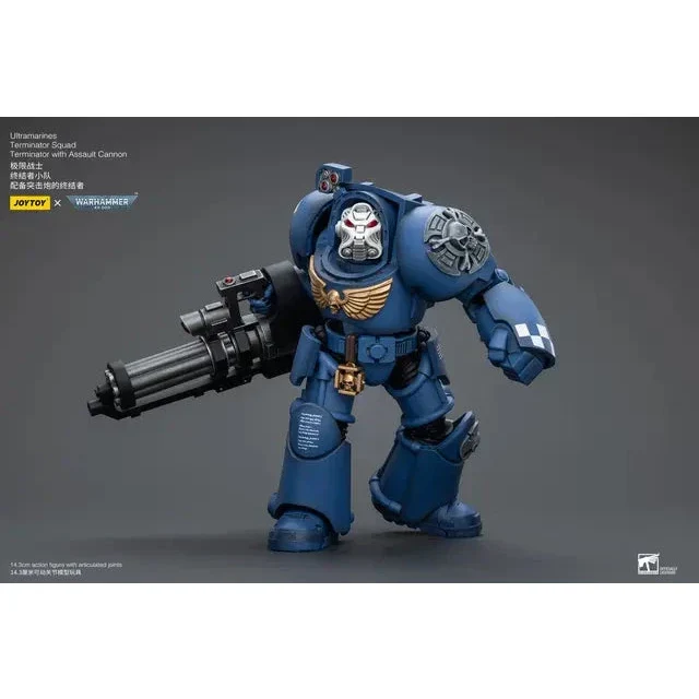JOYTOY - Ultramarines Terminator Squad Terminator with Assault Cannon - Image 2