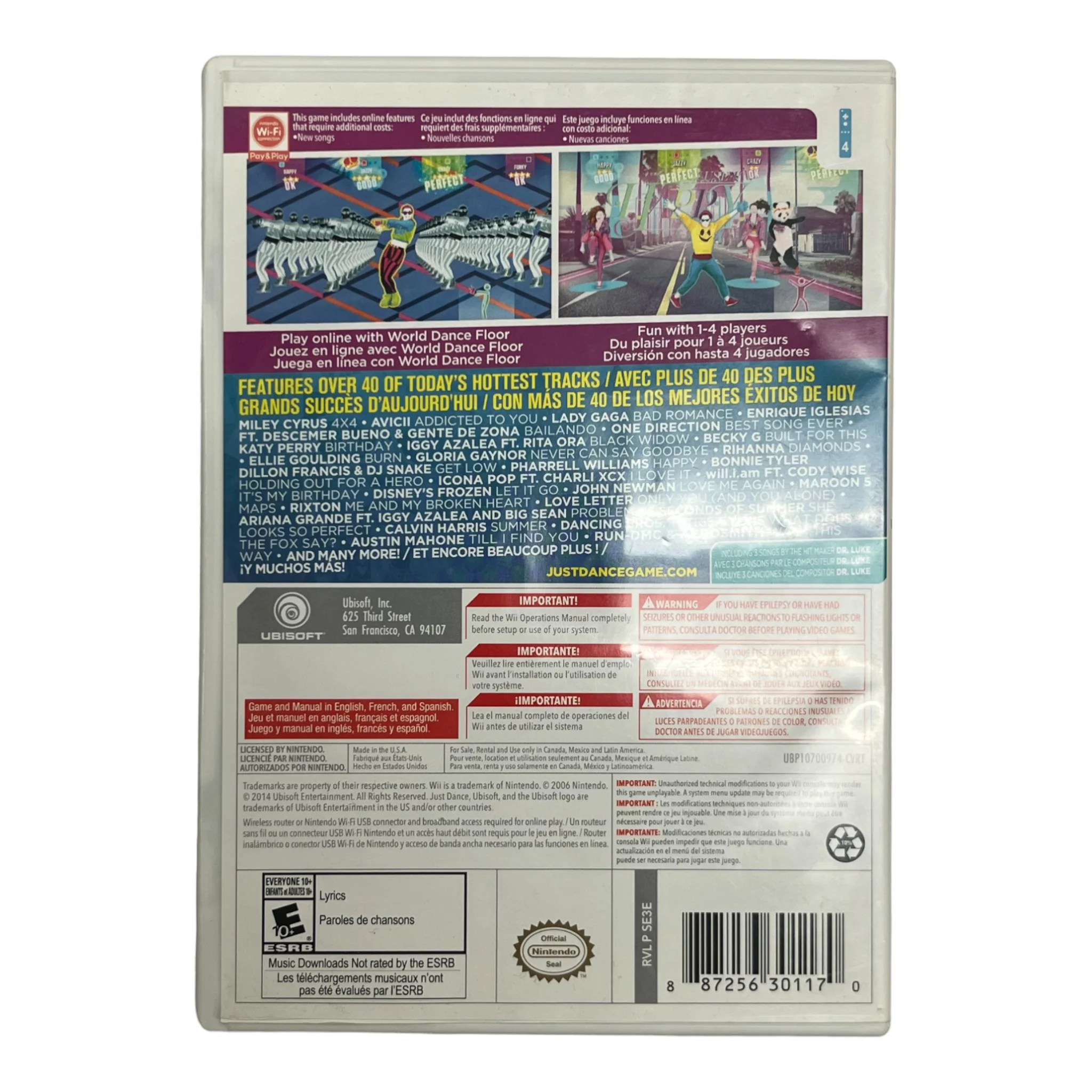 Just Dance 2015 (Wii) - Image 3