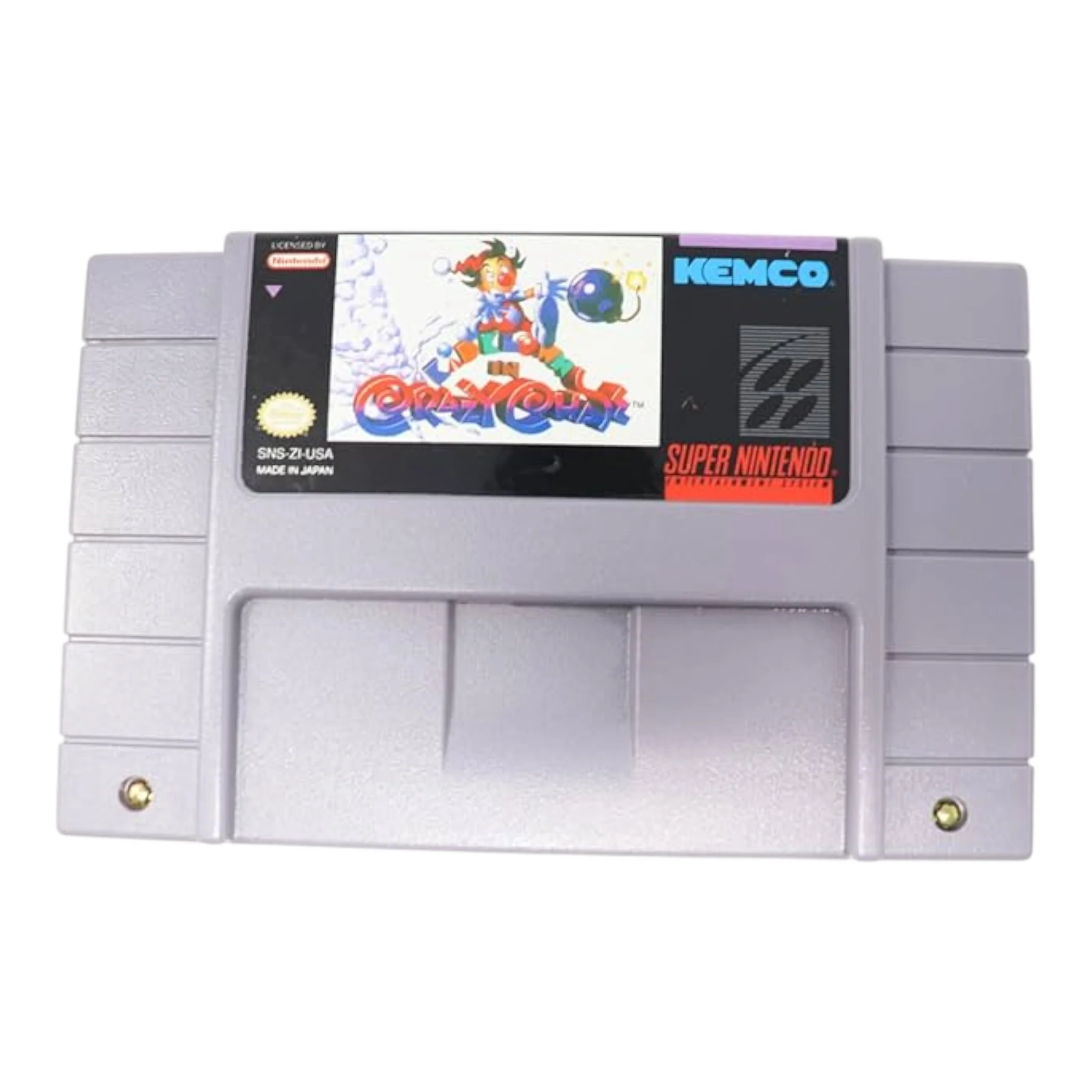 Kid Klown in Crazy Chase (SNES)