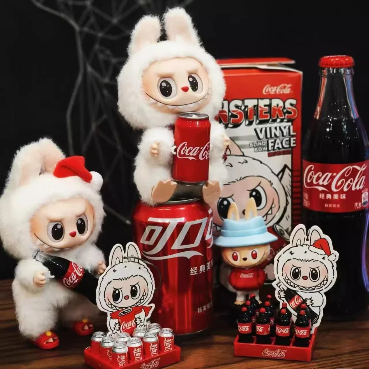 Labubu The Monster Labubu Coca-Cola Series Vinyl Plush Doll Blind Box - Image 2