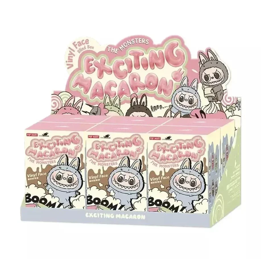 Labubu THE MONSTERS - Exciting Macaron Vinyl Face Blind Box