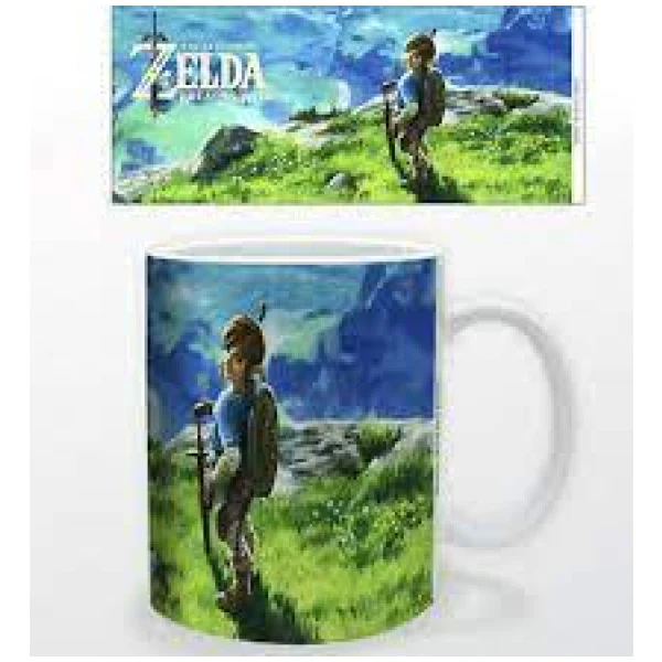 Legend of Zelda: Breath of the Wild Link’s Cliffside View 11Oz. Ceramic Mug