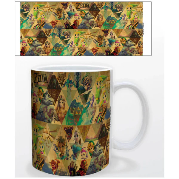 Legend Of Zelda Character Montage Ceramic Mug 11Oz