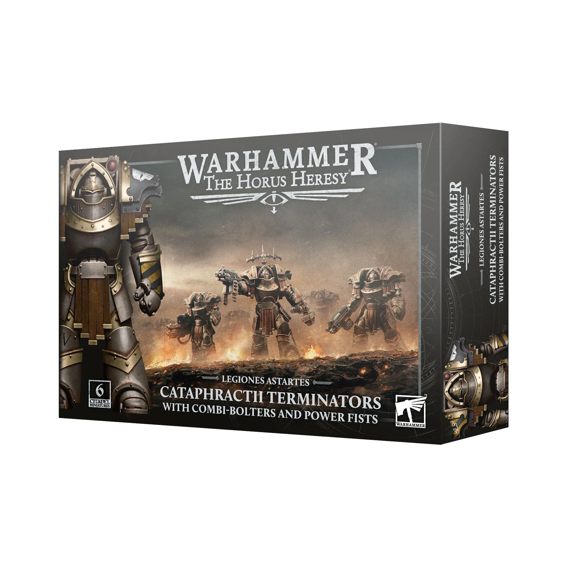 Legions Astartes: Cataphractii Terminators with Combi Bolters and Power Fists