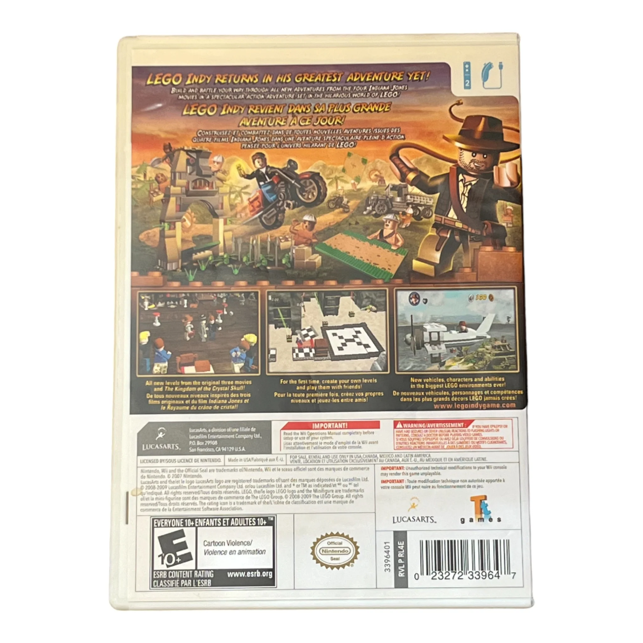 LEGO: Indiana Jones 2: The Adventure Continues (Wii) - Image 2