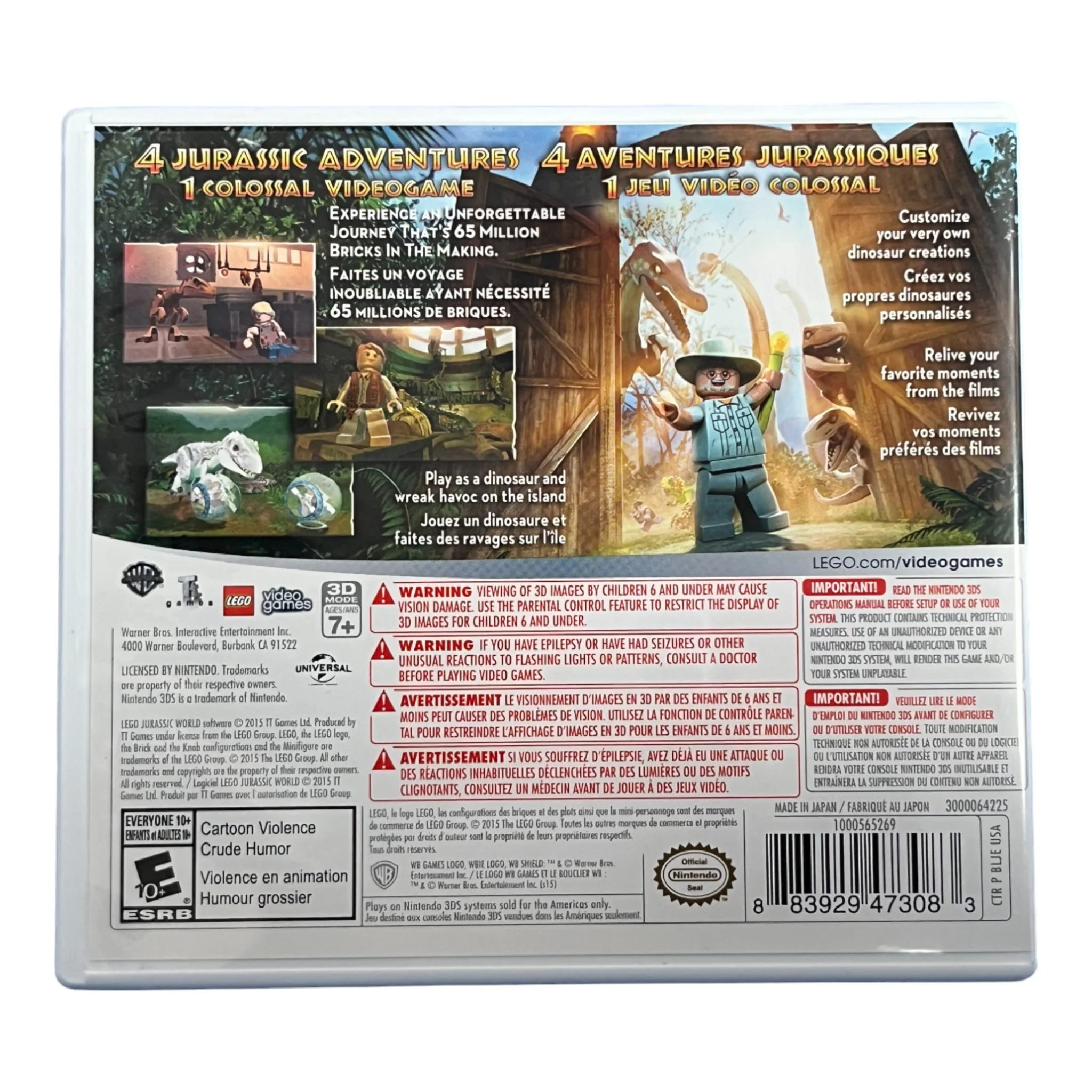 LEGO Jurassic World (3DS) - Image 2