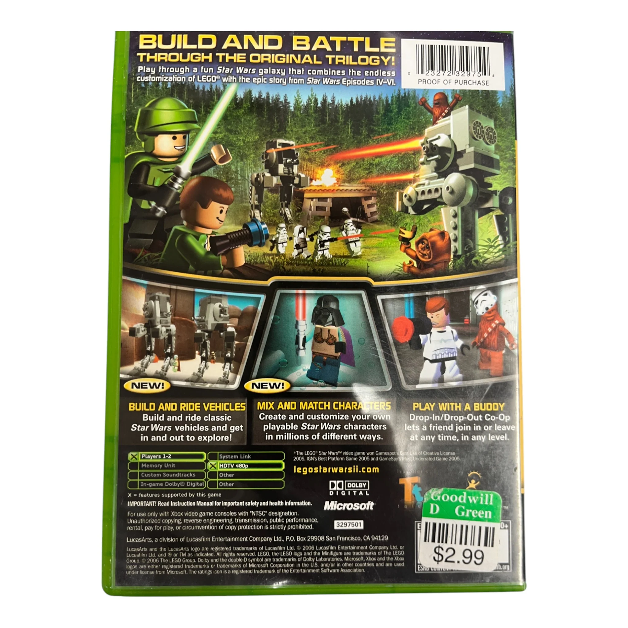 LEGO Star Wars II Original Trilogy (Xbox) - Image 2