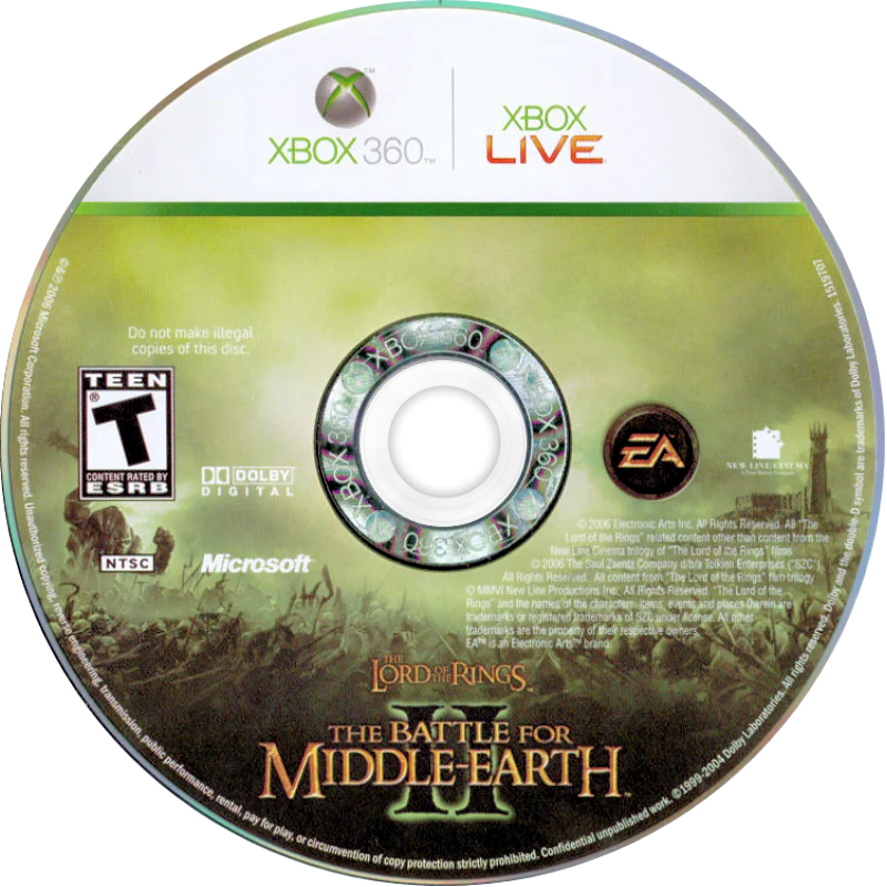 Lord of the Rings Battle for Middle Earth II (Xbox 360)