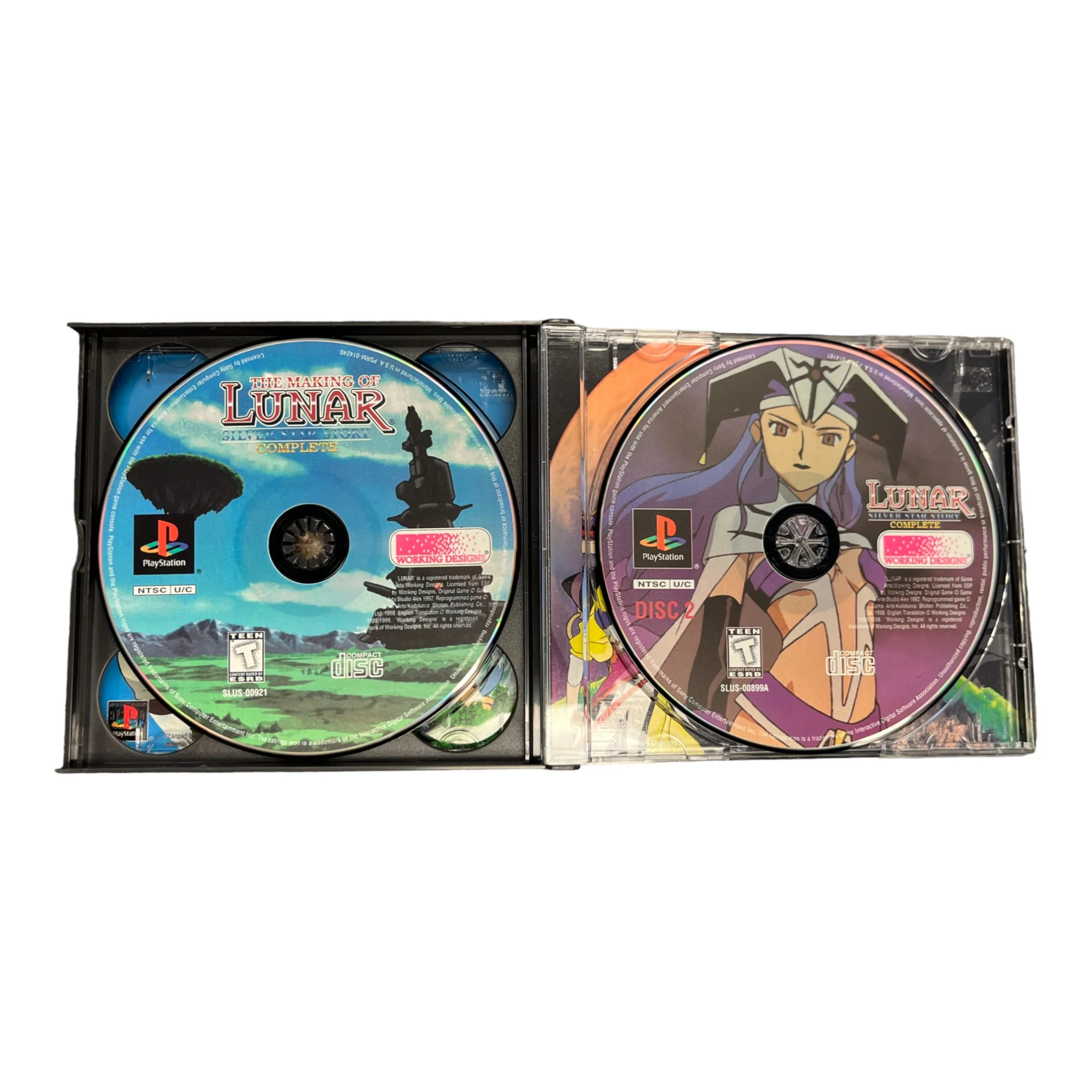 Lunar Silver Star Story Complete [4 Disc] Collector's Edition (PS1) - Image 7
