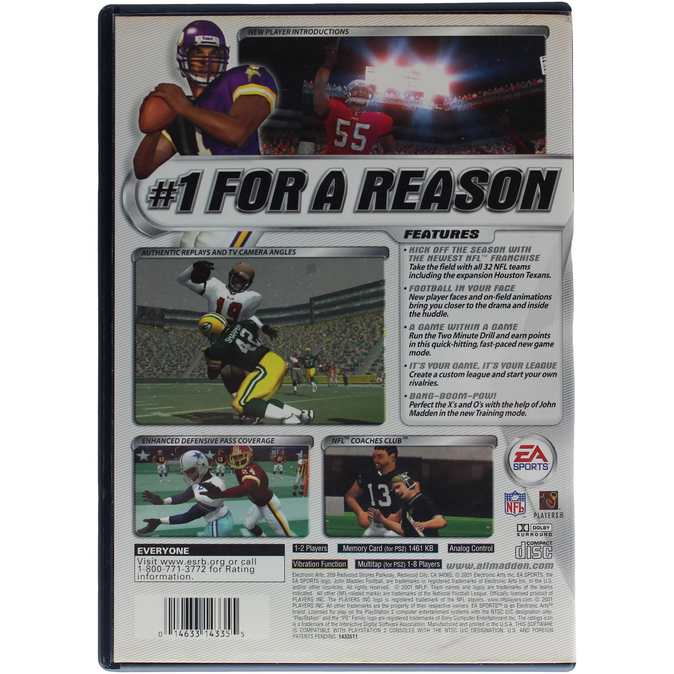 Madden NFL 2002 (PS2) - Image 4
