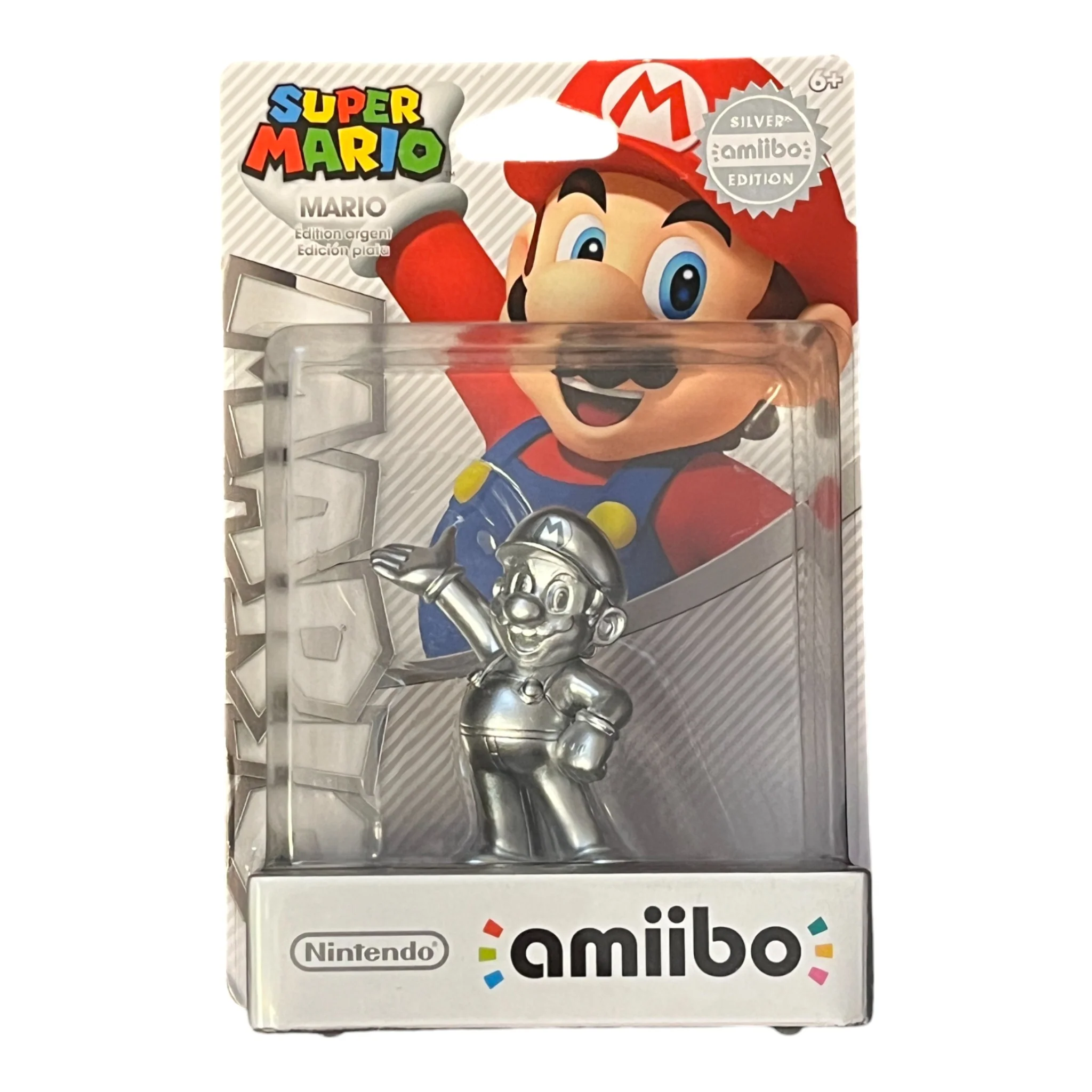 Mario [Silver Edition] - Super Mario (amiibo) - Image 3