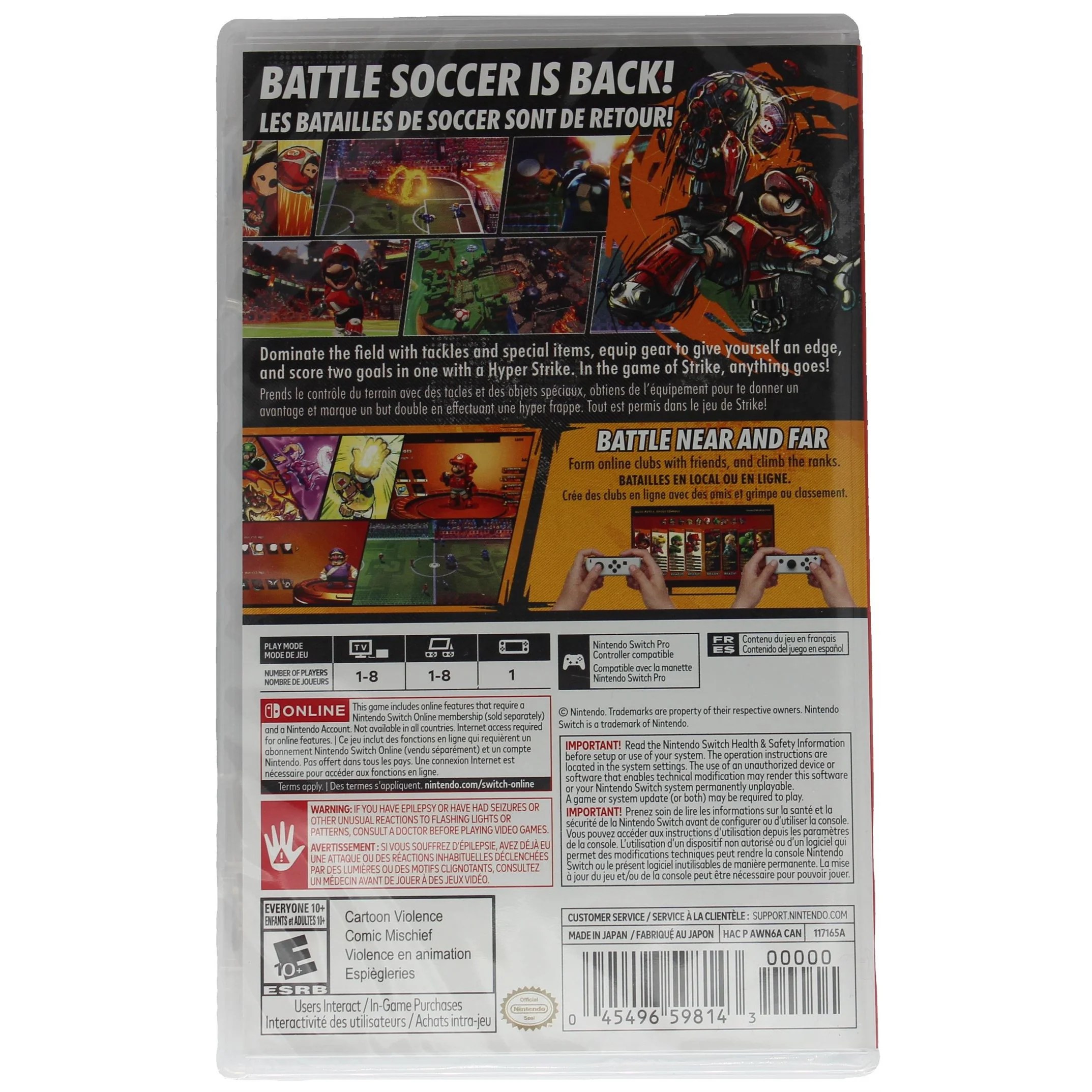 Mario Strikers: Battle League (Switch) - Sealed - Image 2