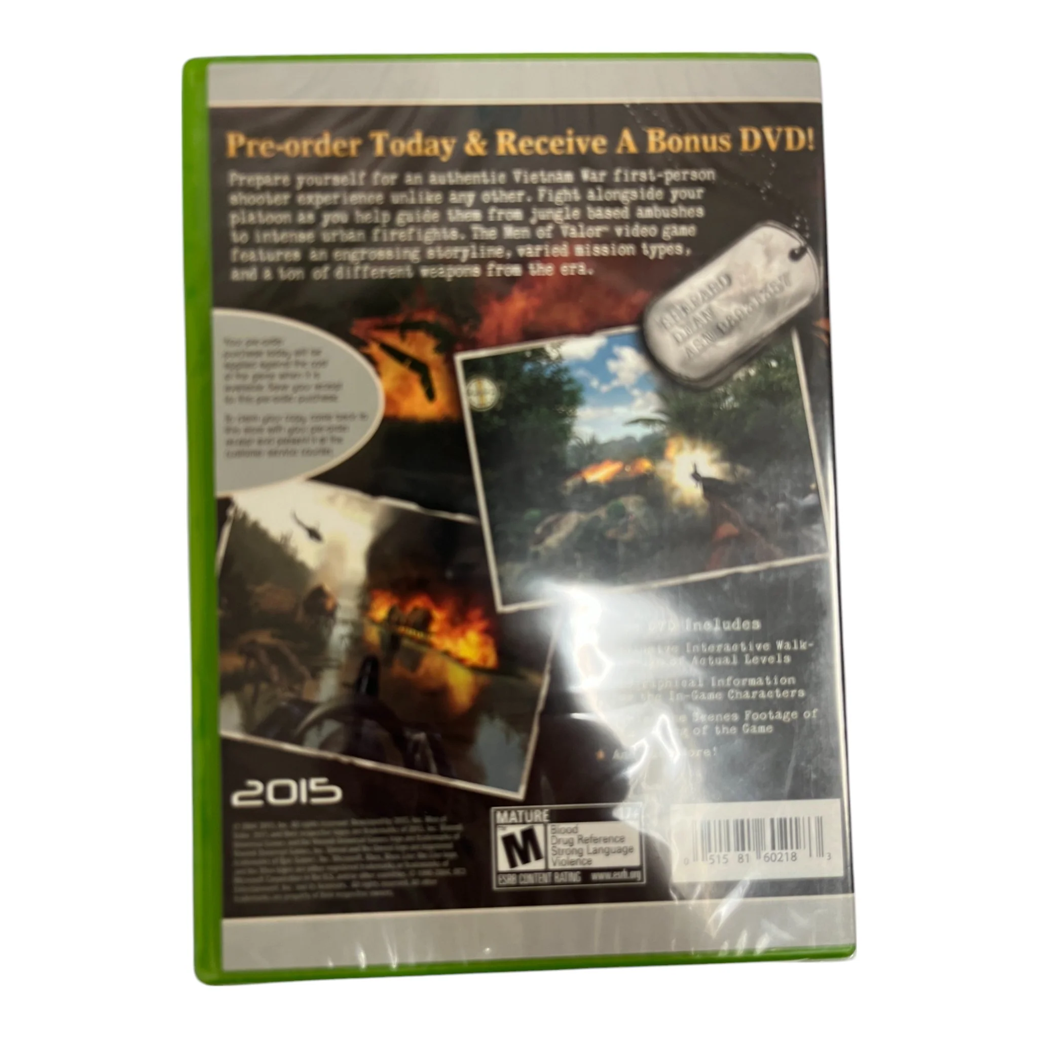 Men of Valor: Pre-Order Bonus DVD (Xbox) - Image 2