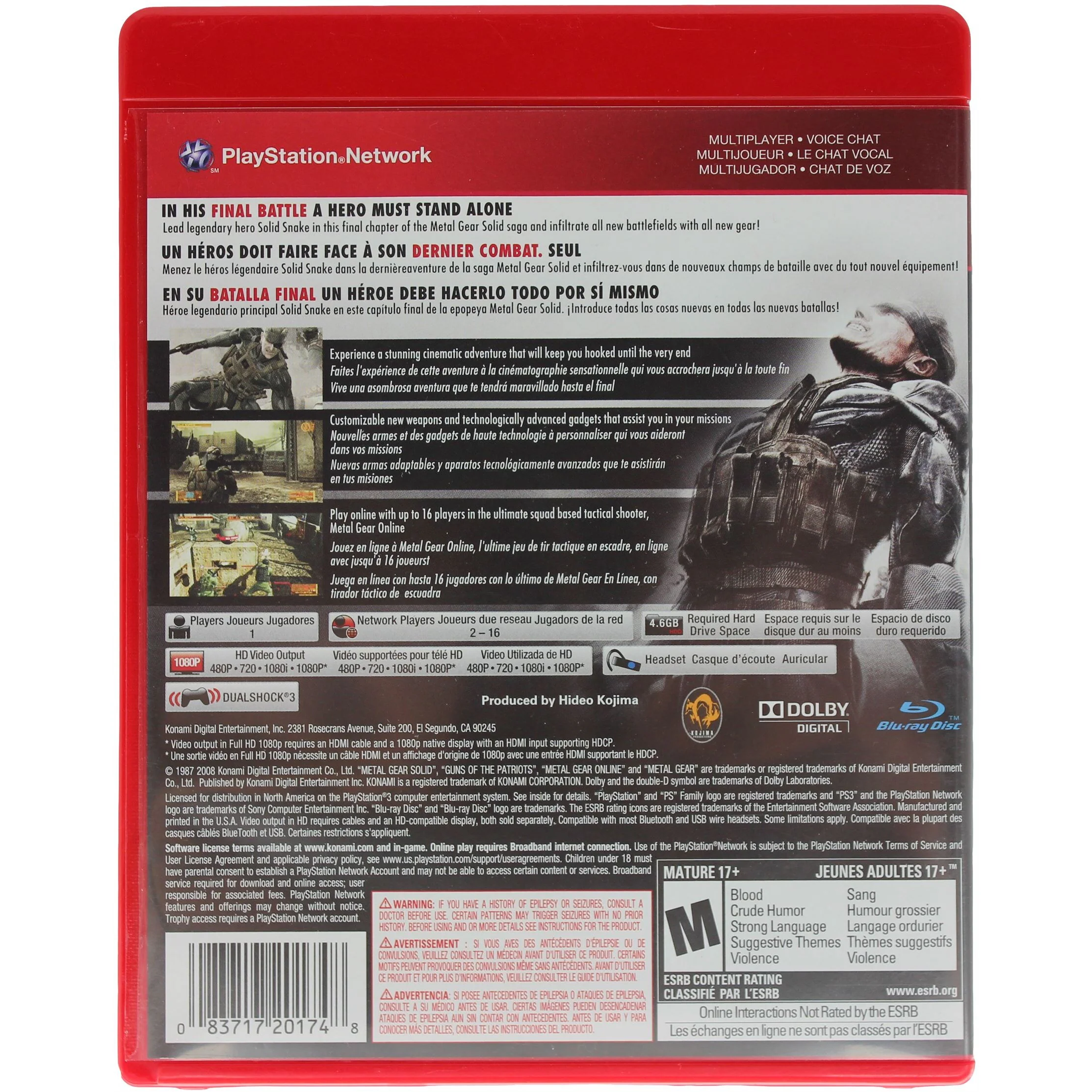 Metal Gear Solid 4: Guns Of The Patriots (PS3) - Image 4