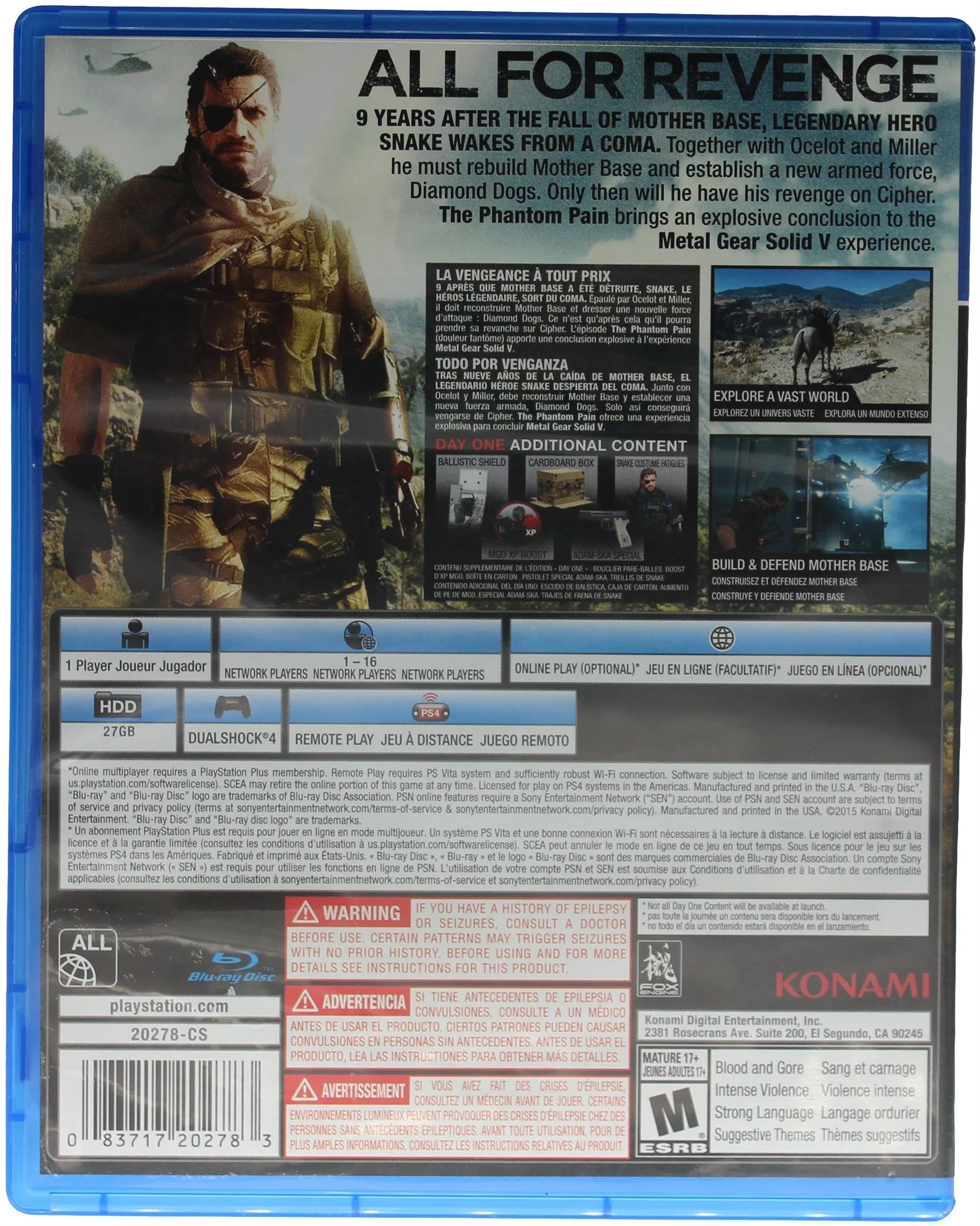 Metal Gear Solid V: The Phantom Pain (PS4) - Image 2