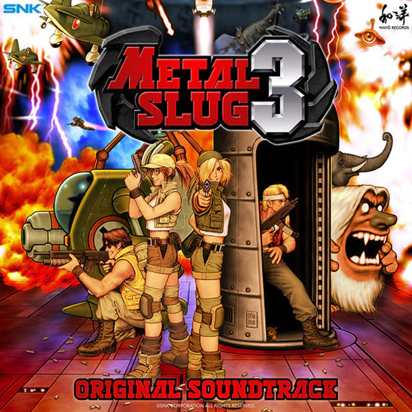Metal Slug 3 2Xlp Vinyl Original Soundtrack