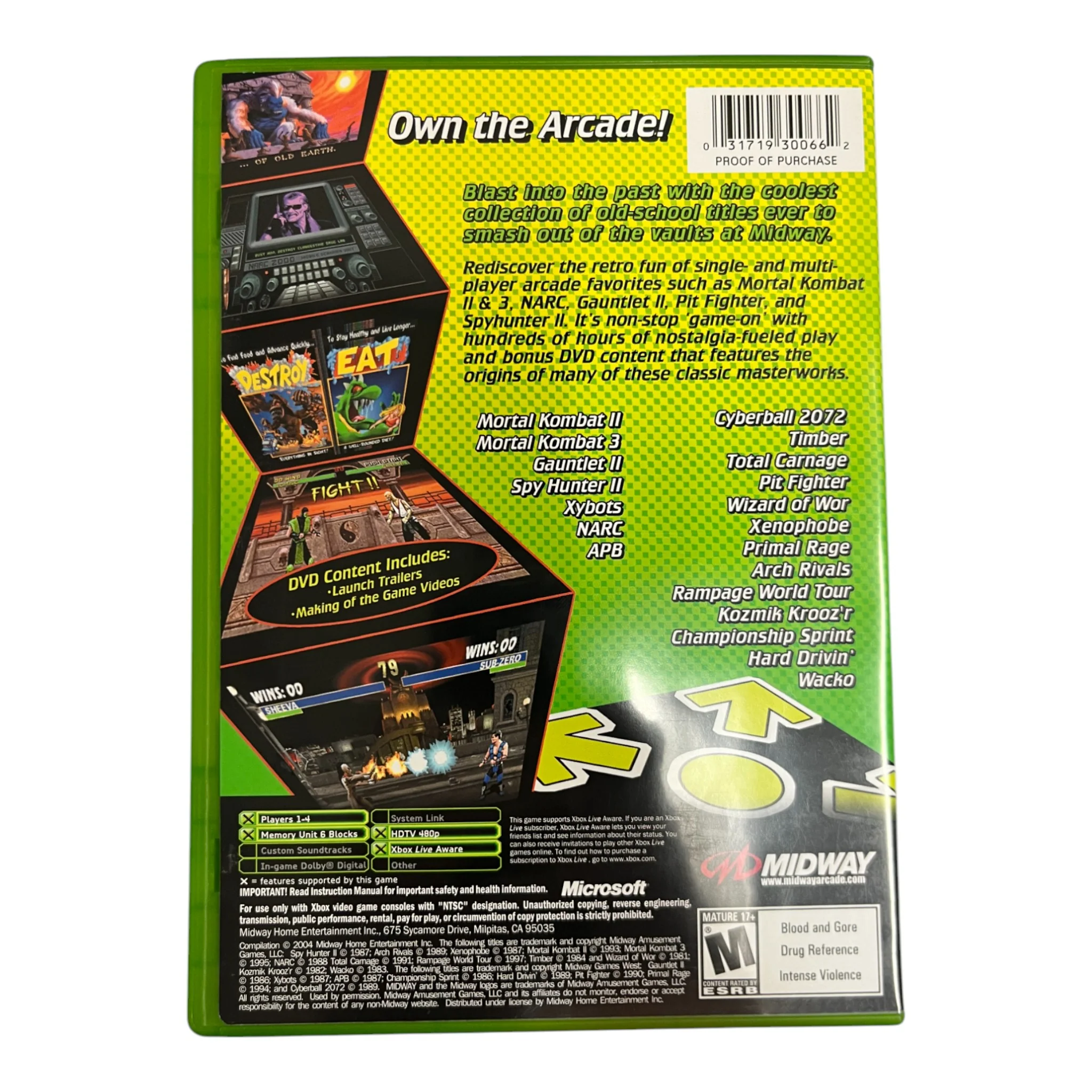 Midway Arcade Treasures 2 (Xbox) - Image 2