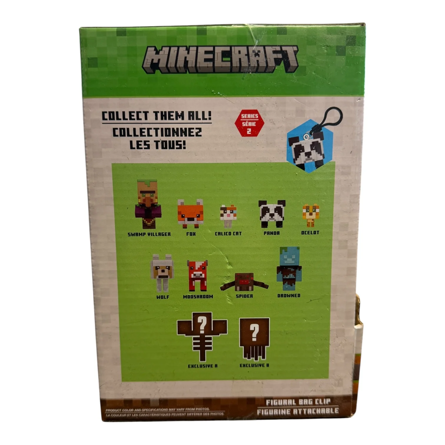 Minecraft 3D Mascot Bag Clip Keychain Blind Bag (Series 2) - Image 2