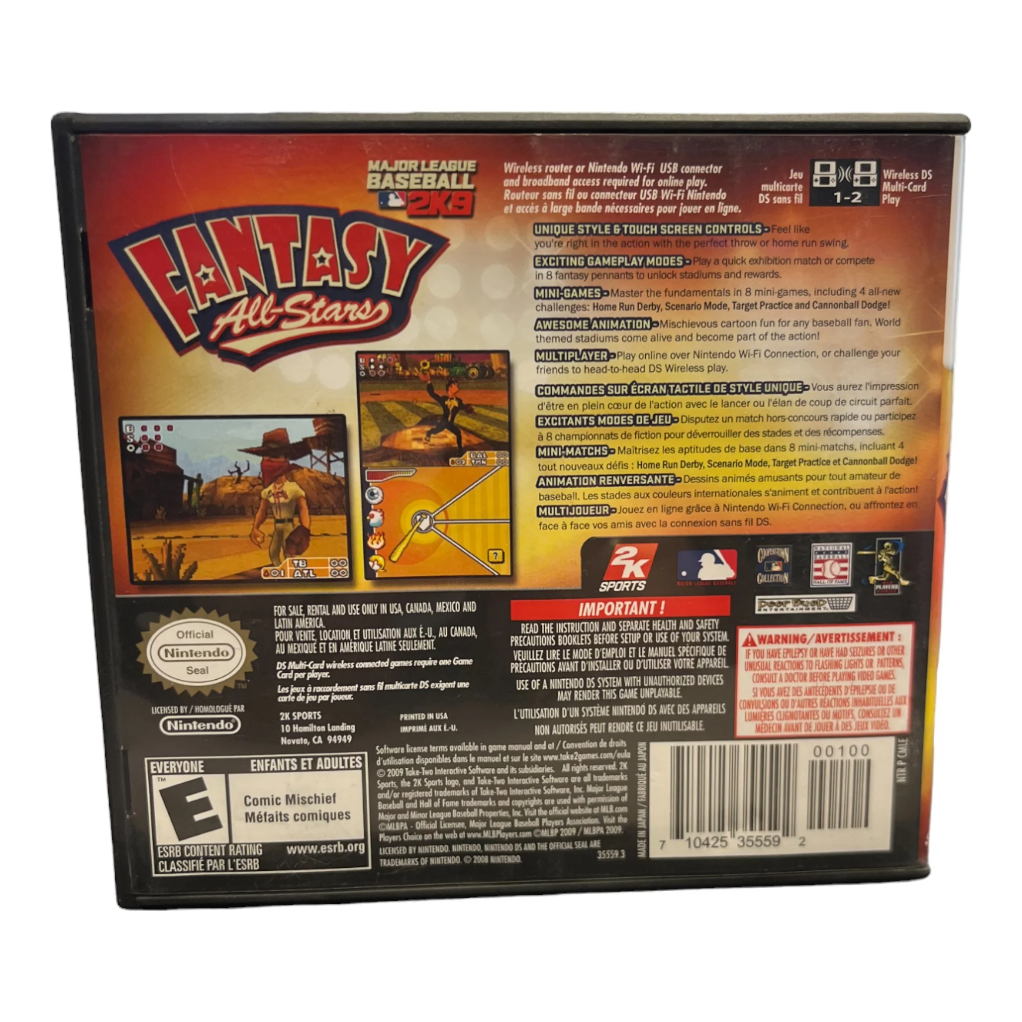 MLB 2K9 Fantasy All-Stars (DS) - Image 2