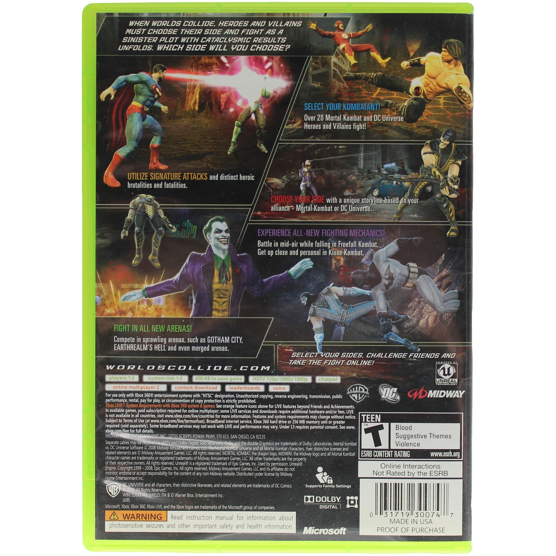 Mortal Kombat Vs. DC Universe (Xbox 360) - Image 3