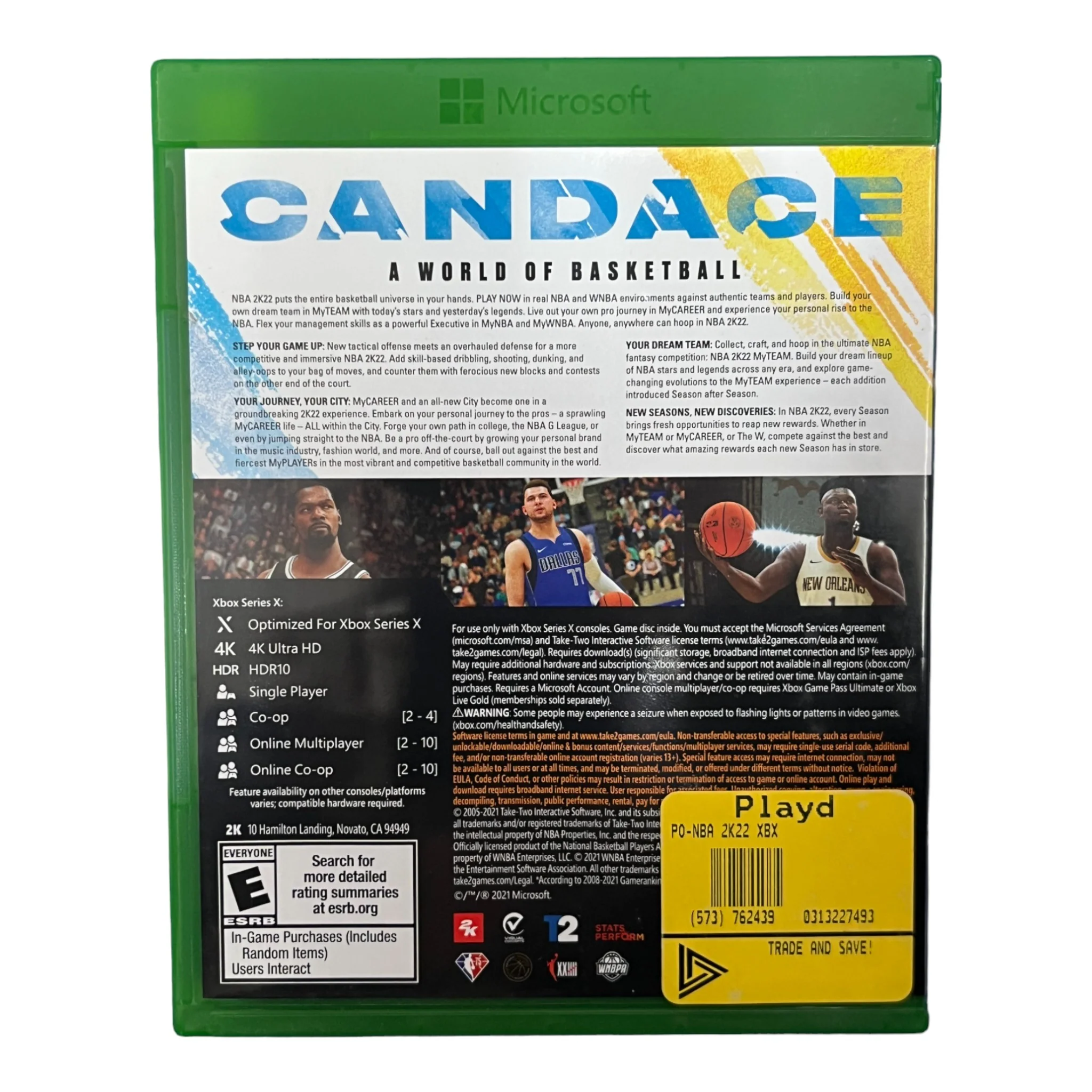 NBA 2K 22 (SeriesX) - Image 3