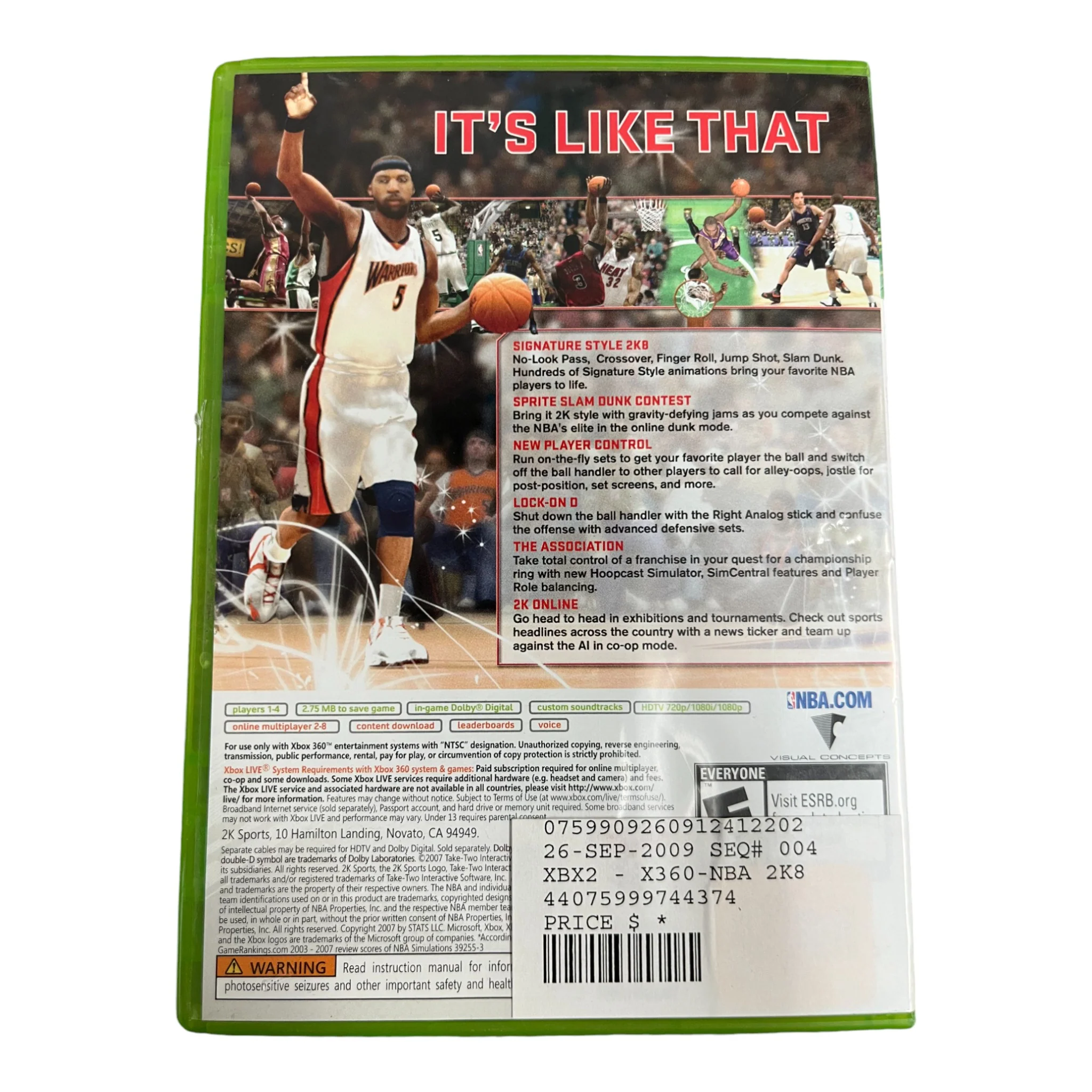 NBA 2K8 (Xbox 360) - Image 3