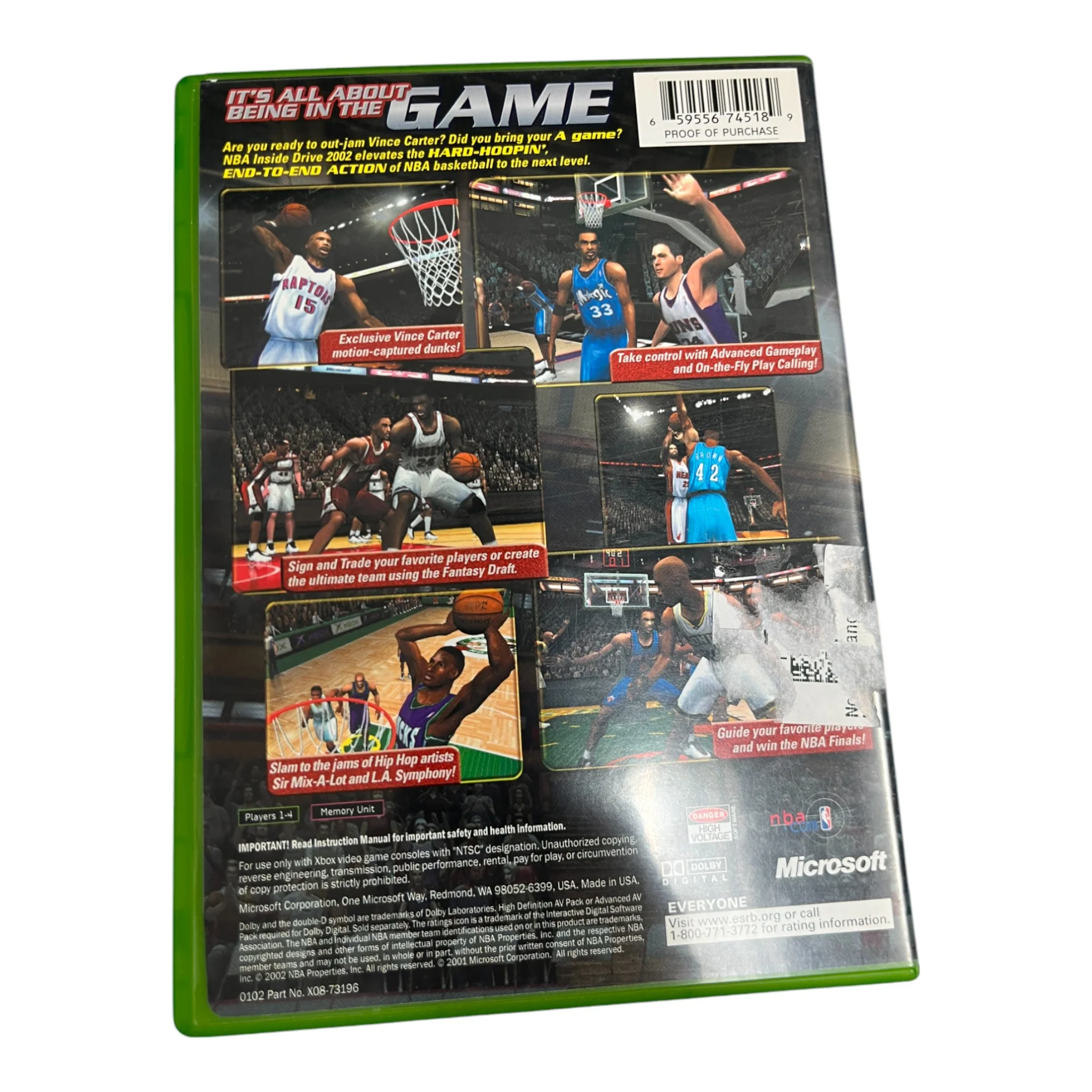 NBA Inside Drive 2002 (Xbox) - Image 2