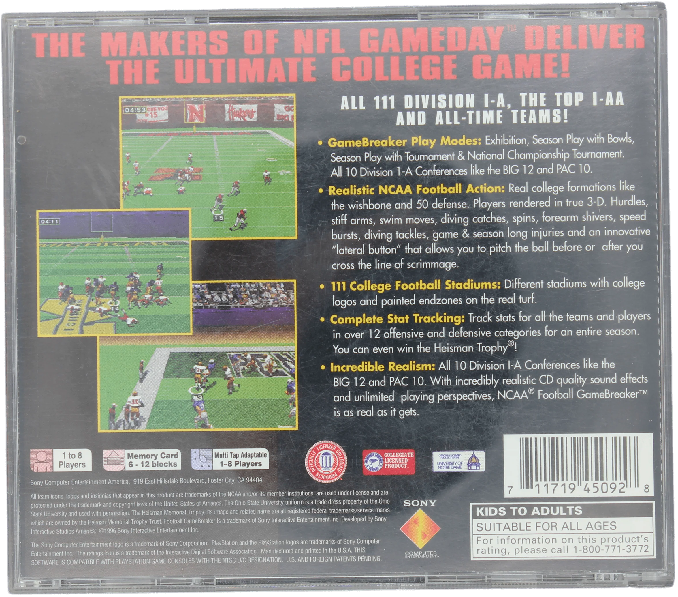 NCAA Game Breaker - Image 2