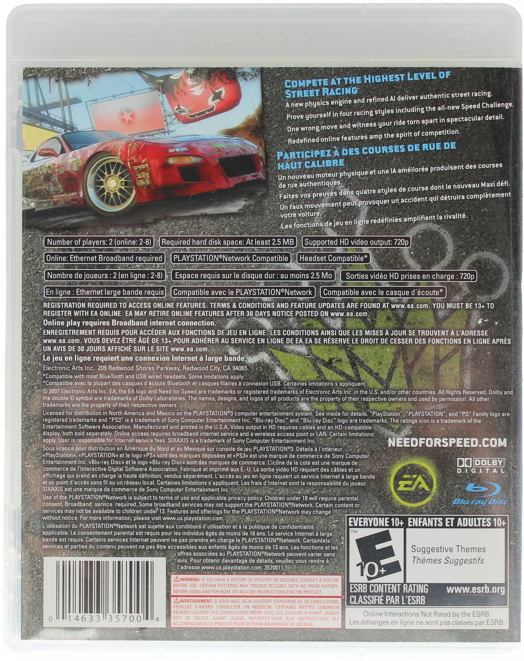 Need For Speed: ProStreet (PS3) - Image 2