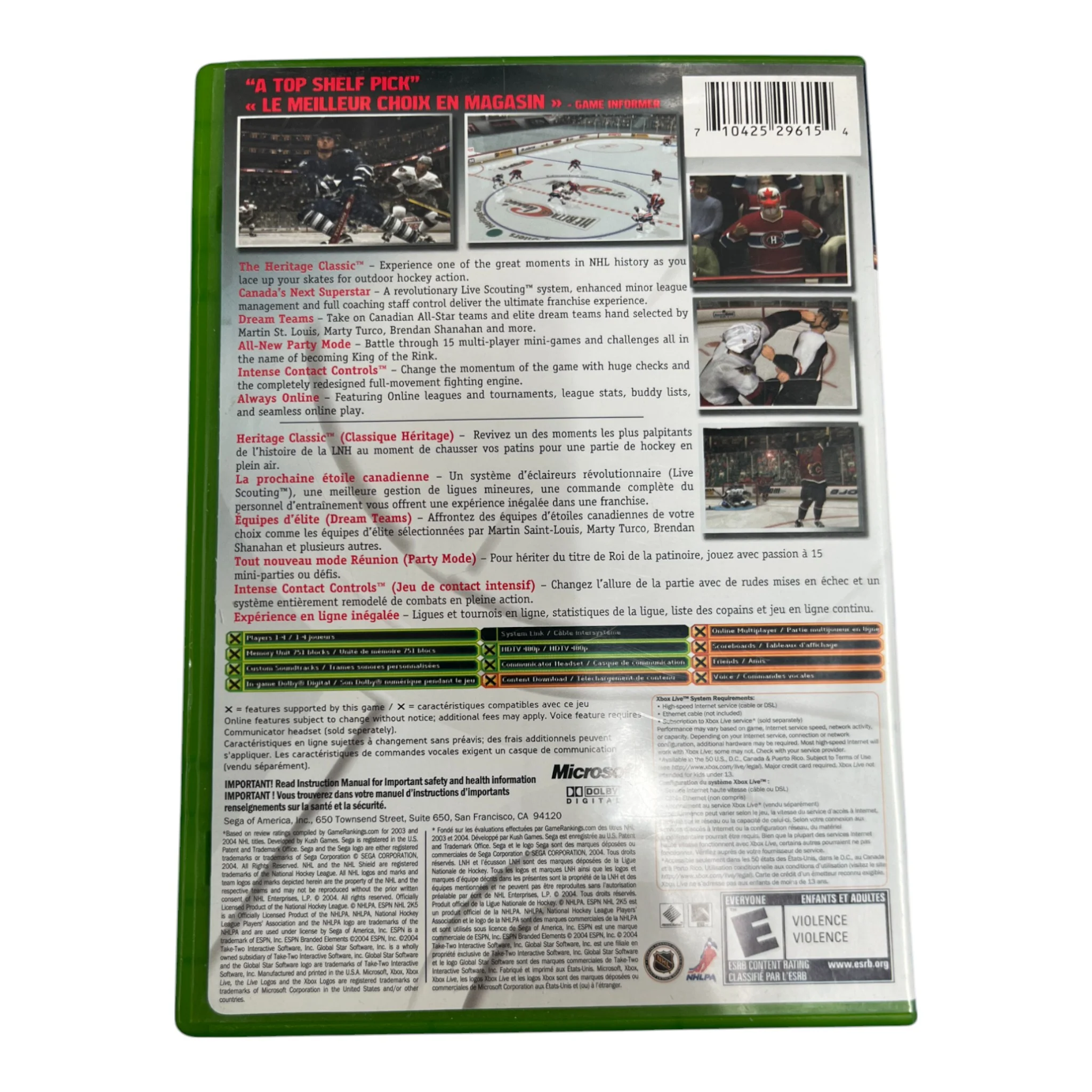 NHL 2K5 (Xbox) - Image 5
