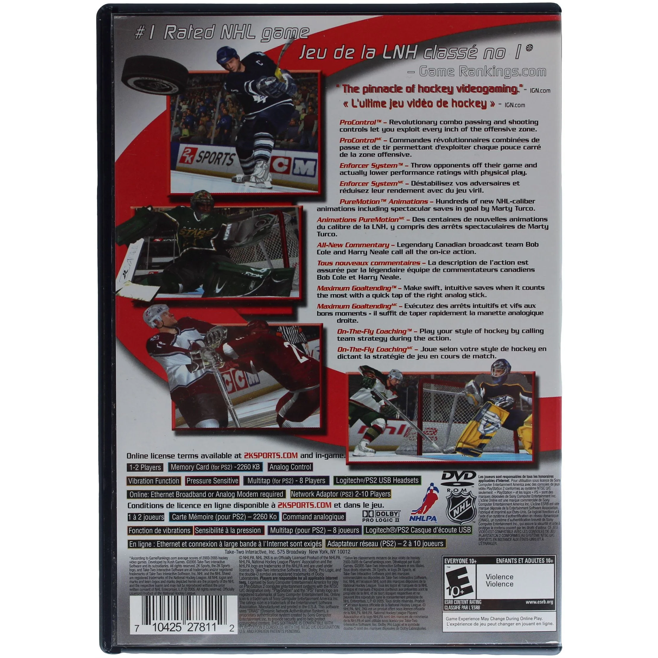 NHL 2K6 (PS2) - Image 2